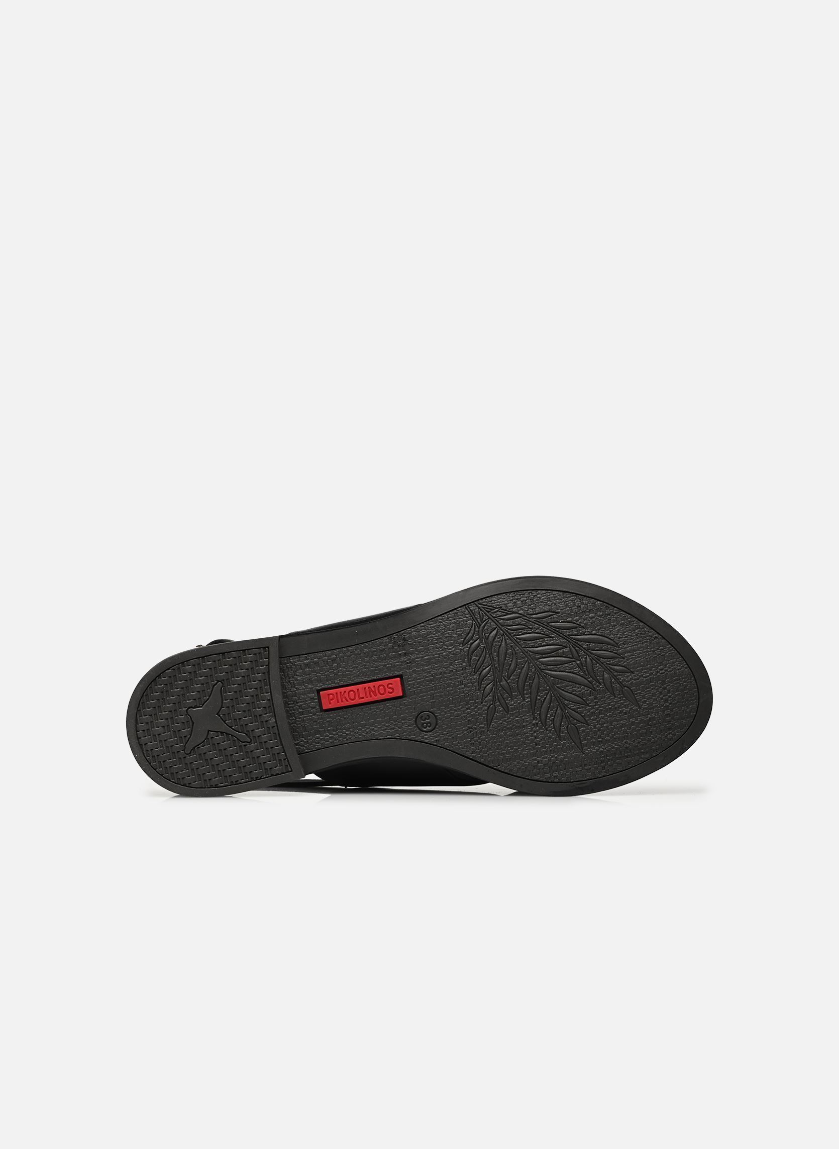 Flache Sandalen ALGAR W0X-0576 damen schwarz Pikolinos Flache Sandalen ALGAR W0X-0576 damen schwarz Black