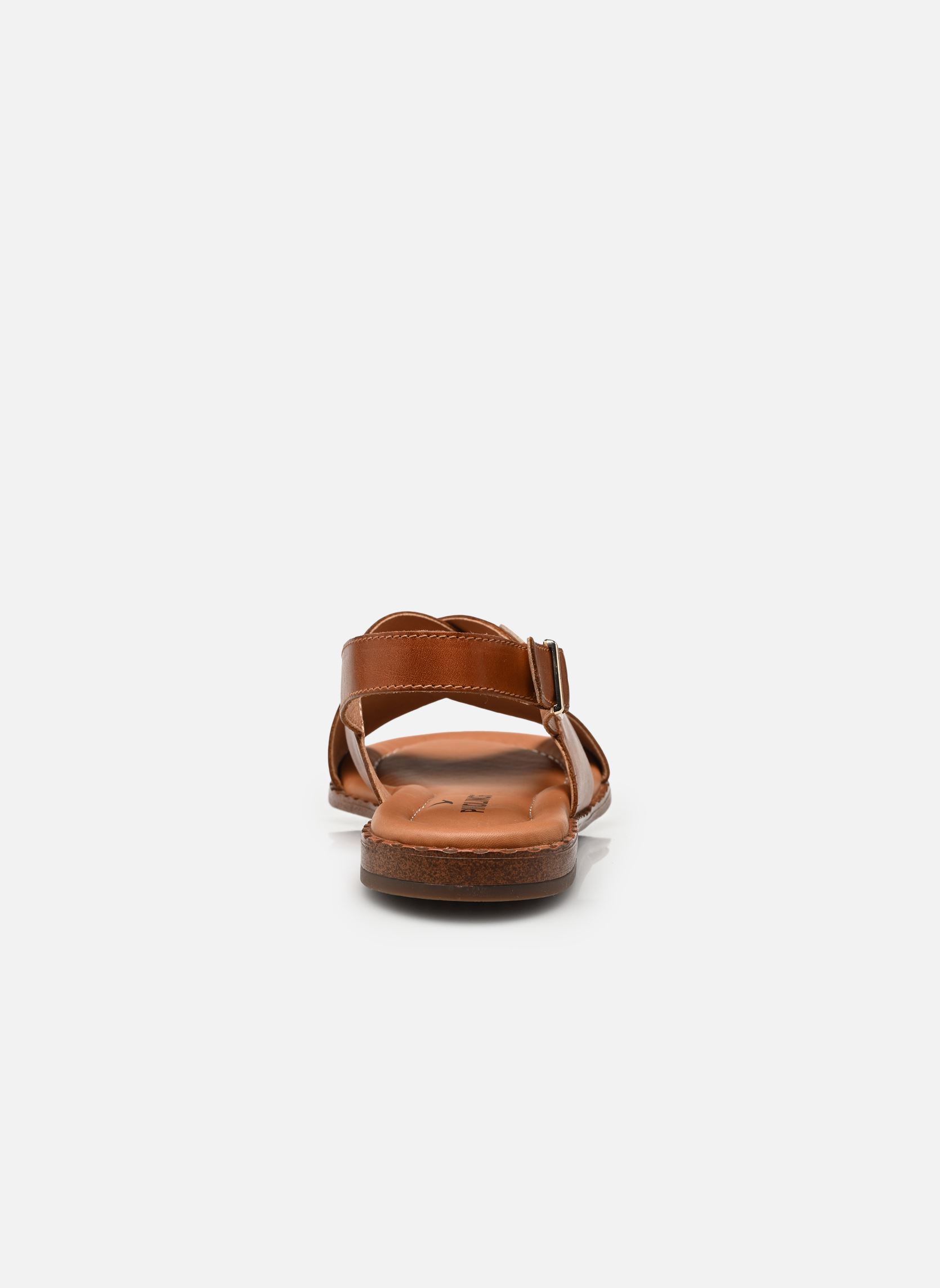 Flache Sandalen ALGAR W0X-0576 damen orange Pikolinos Flache Sandalen ALGAR W0X-0576 damen orange Brandy