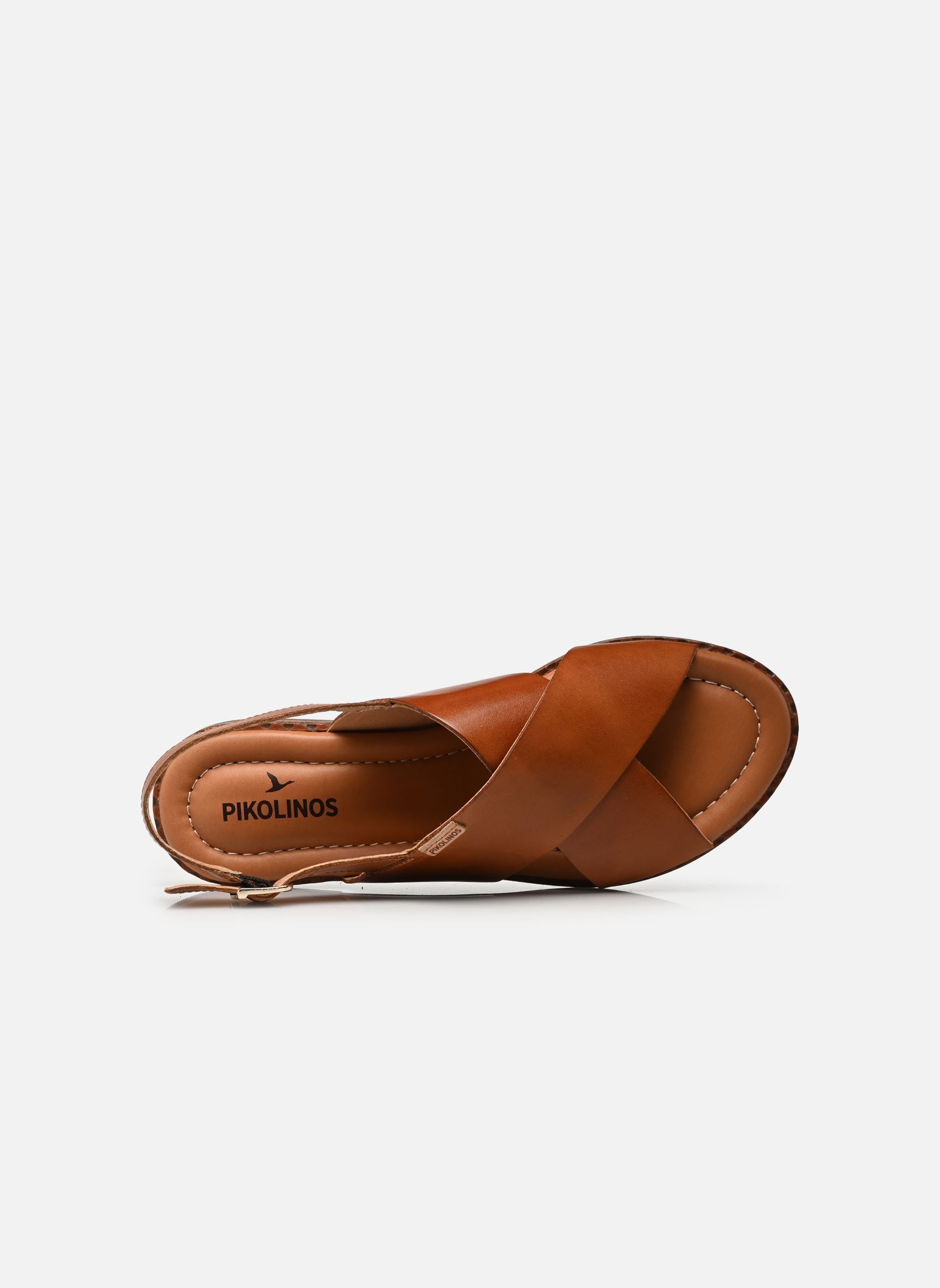 Flache Sandalen ALGAR W0X-0576 damen orange Pikolinos Flache Sandalen ALGAR W0X-0576 damen orange Brandy