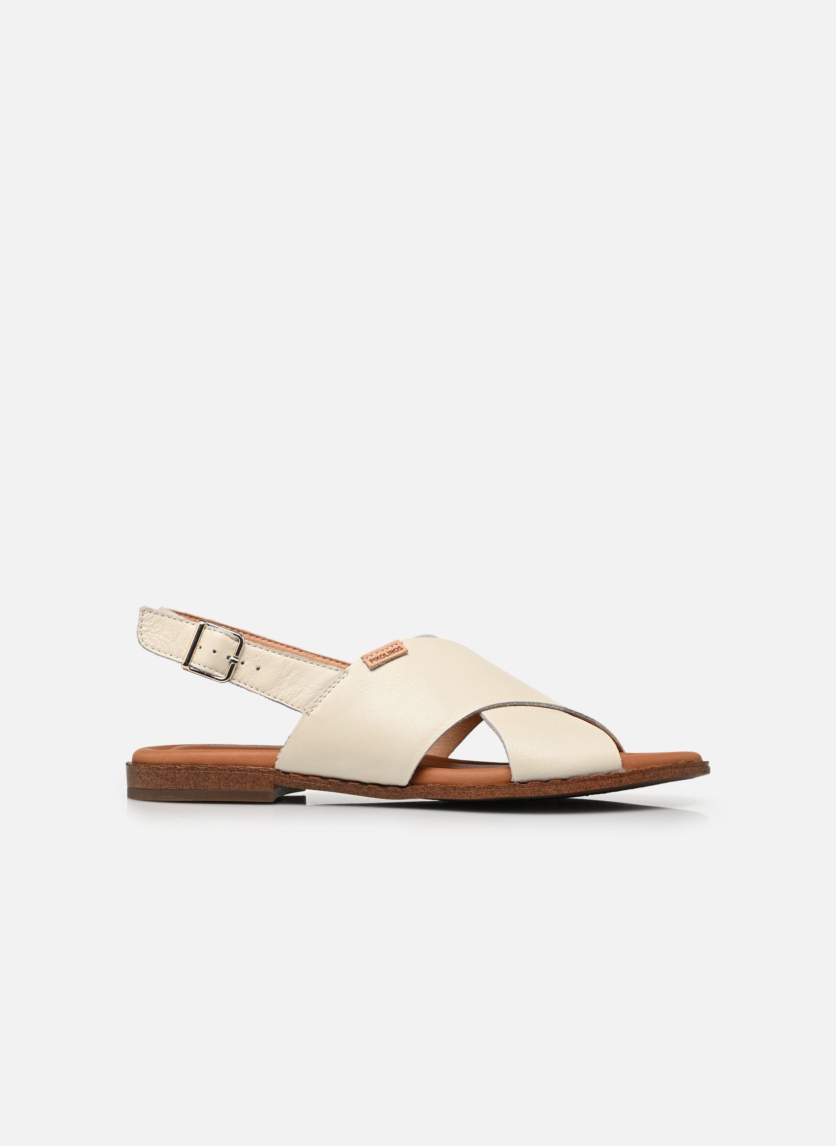 Flache Sandalen ALGAR W0X-0576 damen weiß Pikolinos Flache Sandalen ALGAR W0X-0576 damen weiß Nata