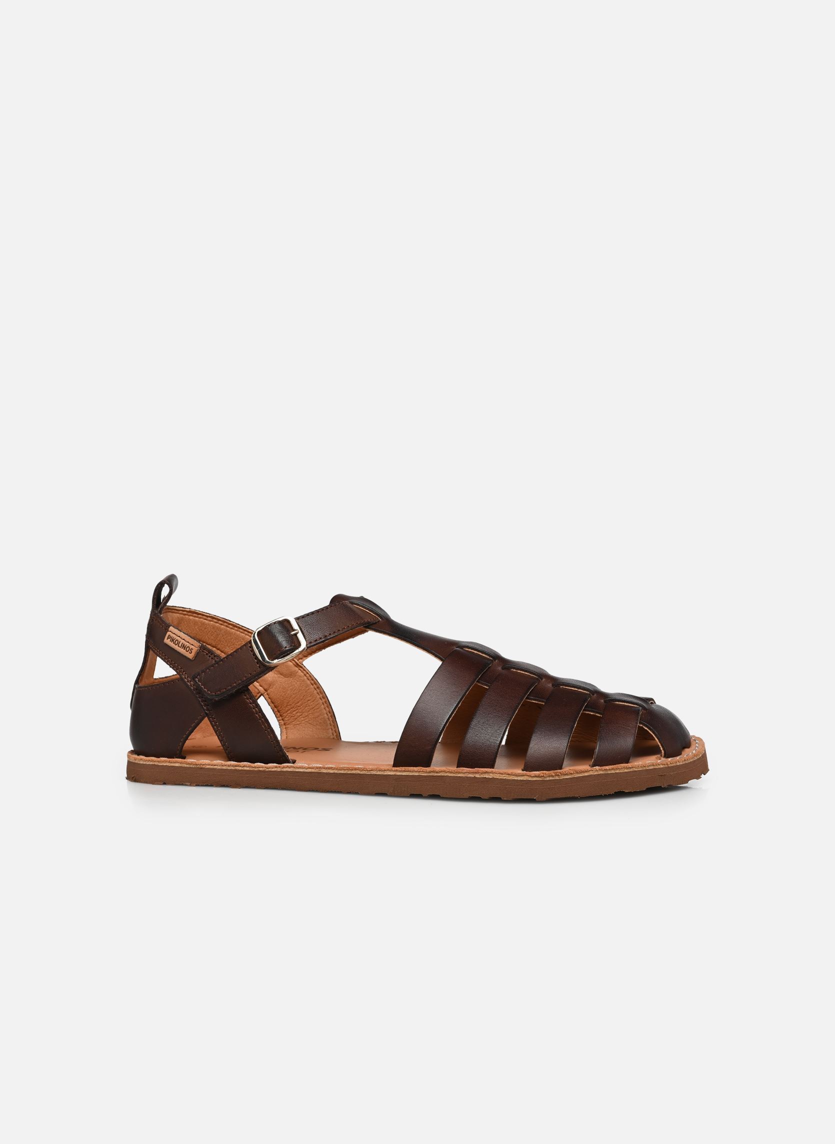 Sandales plates BETERA W0F-0934 femme marron Pikolinos Sandales plates BETERA W0F-0934 femme marron OLMO