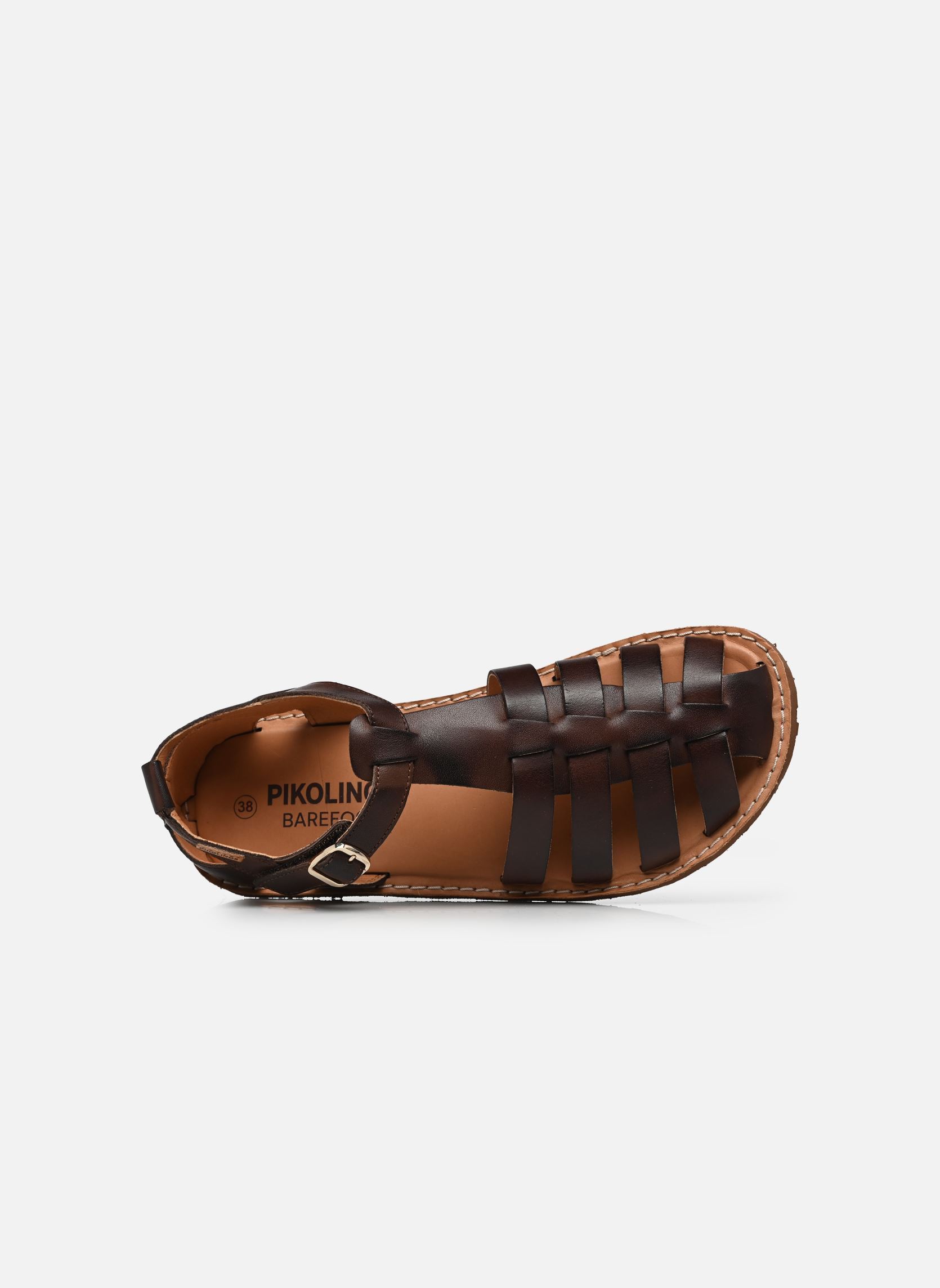 Sandales plates BETERA W0F-0934 femme marron Pikolinos Sandales plates BETERA W0F-0934 femme marron OLMO