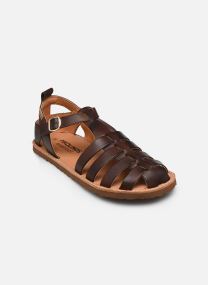 Sandales plates BETERA W0F-0934 femme noir