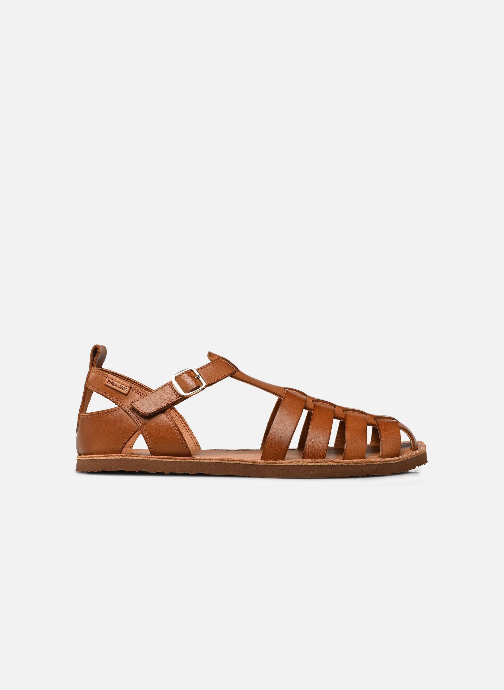 Sandales plates BETERA W0F-0934 femme marron Pikolinos Sandales plates BETERA W0F-0934 femme marron BRANDY