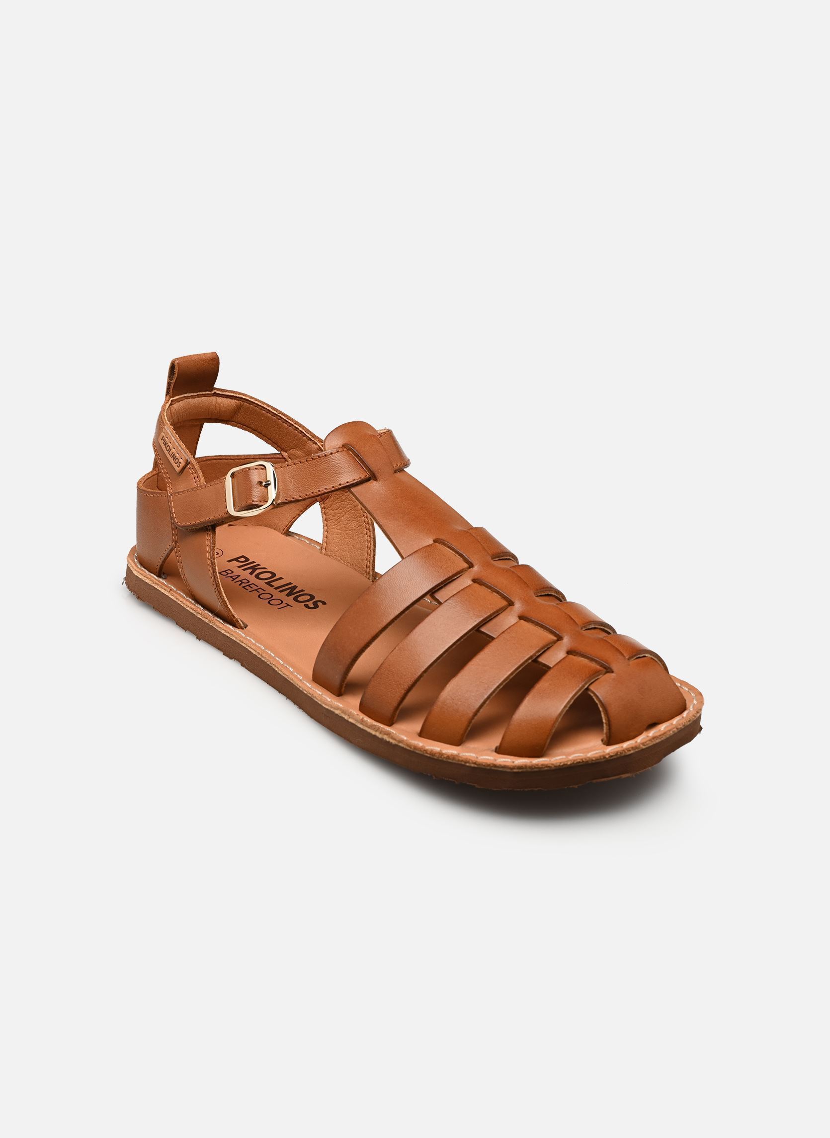 Sandales plates BETERA W0F-0934 femme marron Pikolinos Sandales plates BETERA W0F-0934 femme marron BRANDY