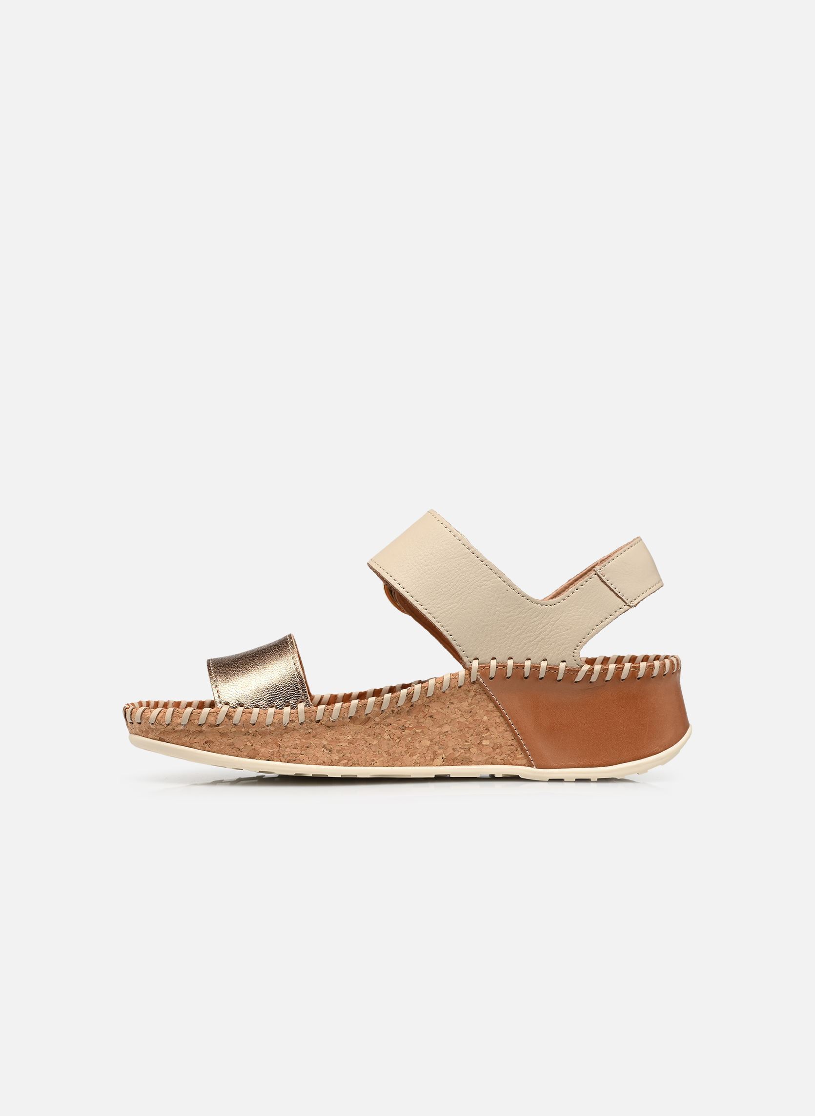 Sandales compensées et plateformes MARINA W1C-0709CLC1 femme or et bronze Pikolinos Sandales compensées et plateformes MARINA W1C-0709CLC1 femme or et bronze CHAMPAGNE