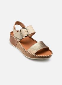 Sandales compensées et plateformes MARINA W1C-0709CLC1 femme or et bronze Pikolinos Sandales compensées et plateformes MARINA W1C-0709CLC1 femme or et bronze CHAMPAGNE