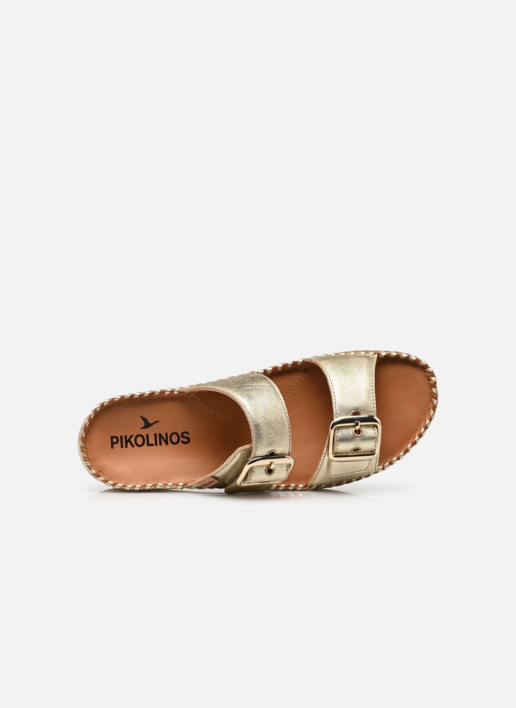 Pantoletten und Clogs MARINA W1C-0957CL damen gold und bronze Pikolinos Pantoletten und Clogs MARINA W1C-0957CL damen gold und bronze Carrara