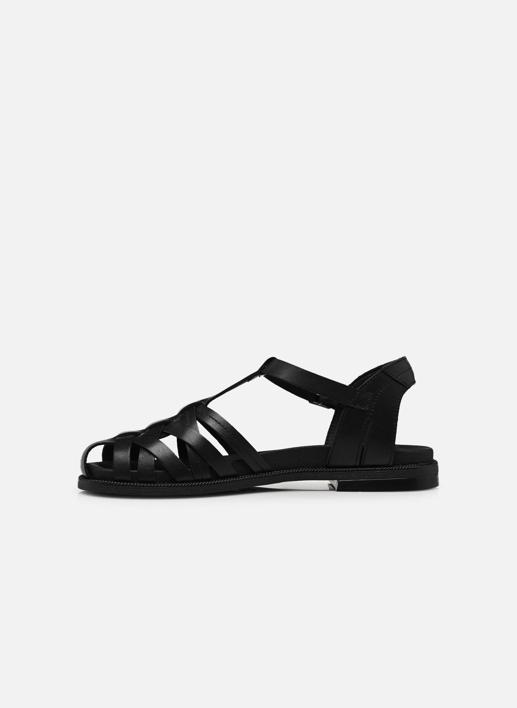 Flache Sandalen NAVIA W3E-0637 damen schwarz Pikolinos Flache Sandalen NAVIA W3E-0637 damen schwarz Black