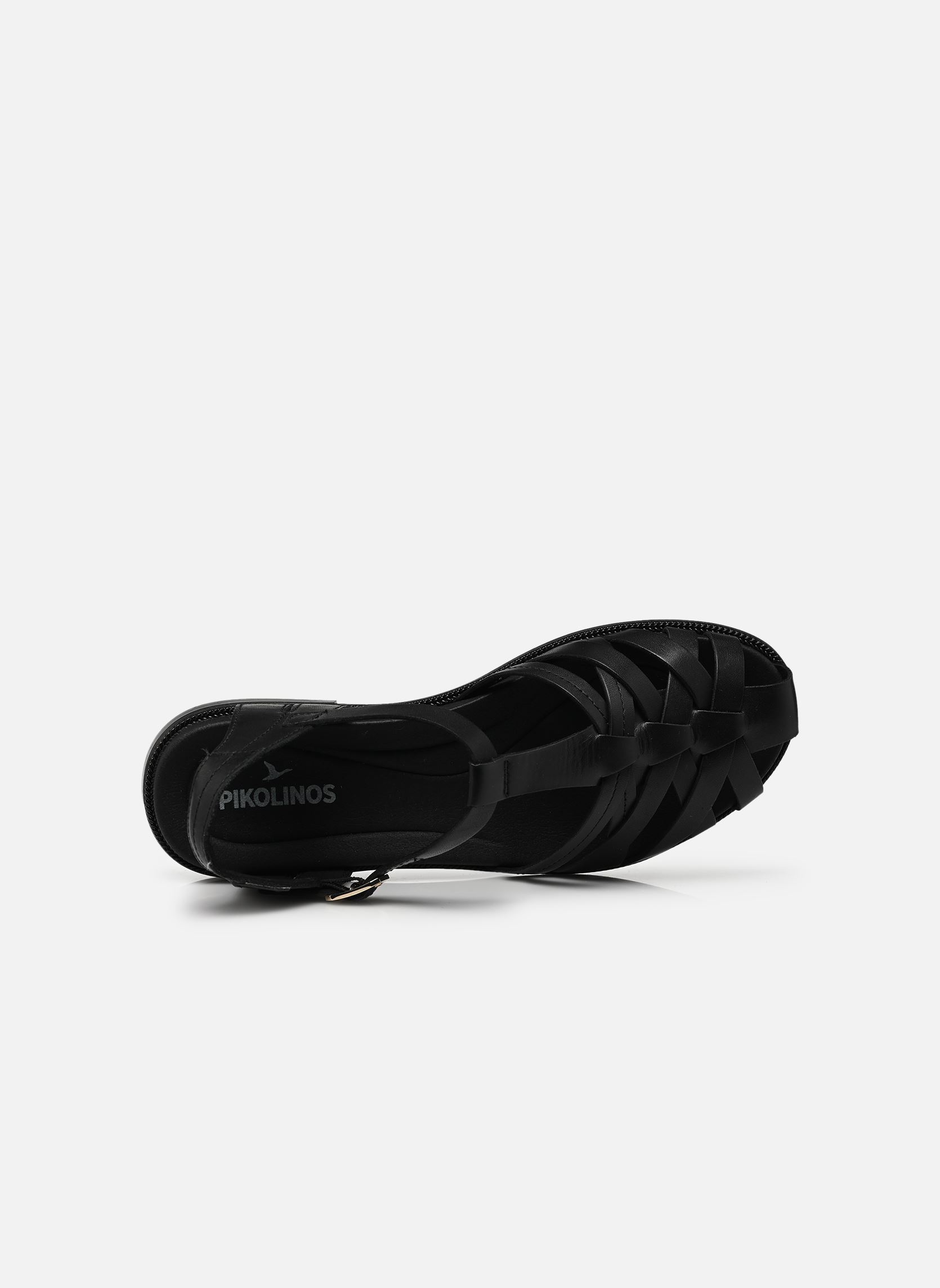 Flache Sandalen NAVIA W3E-0637 damen schwarz Pikolinos Flache Sandalen NAVIA W3E-0637 damen schwarz Black