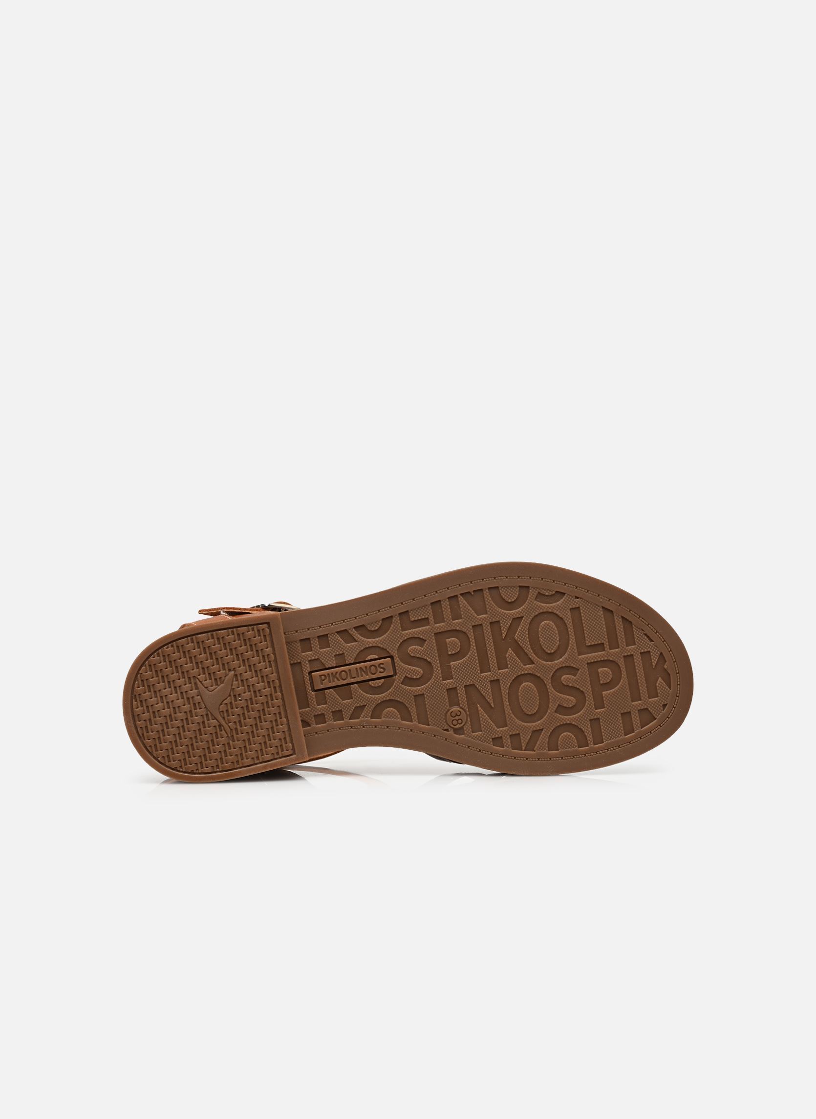 Flache Sandalen NAVIA W3E-0637 damen braun Pikolinos Flache Sandalen NAVIA W3E-0637 damen braun Brandy