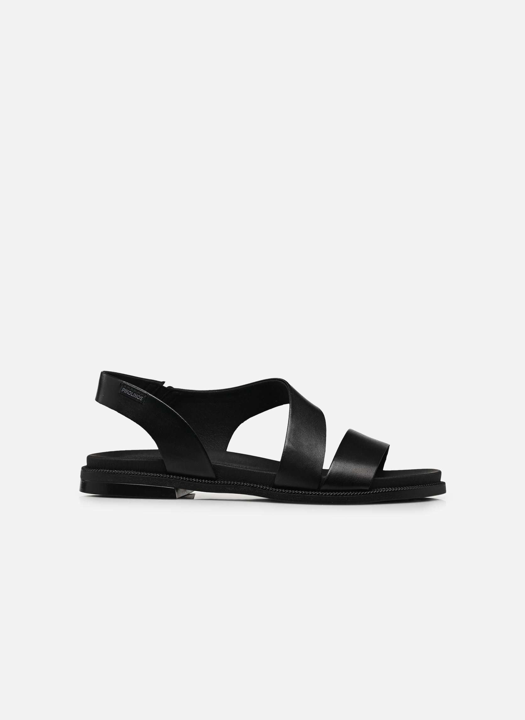 Flache Sandalen NAVIA W3E-0652 damen schwarz Pikolinos Flache Sandalen NAVIA W3E-0652 damen schwarz Black