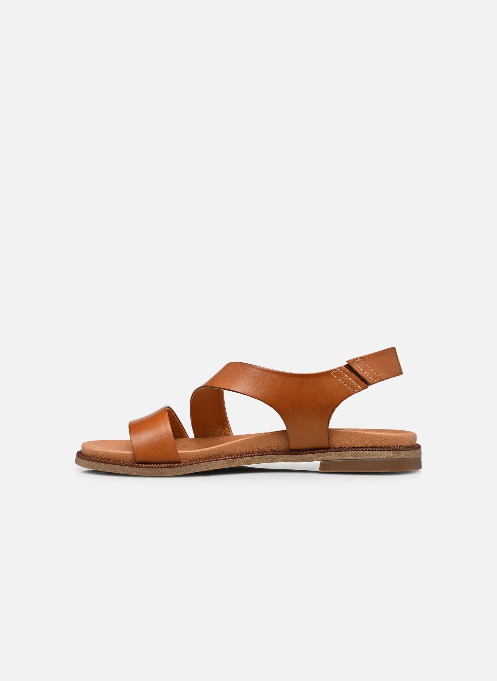 Flache Sandalen NAVIA W3E-0652 damen braun Pikolinos Flache Sandalen NAVIA W3E-0652 damen braun Brandy