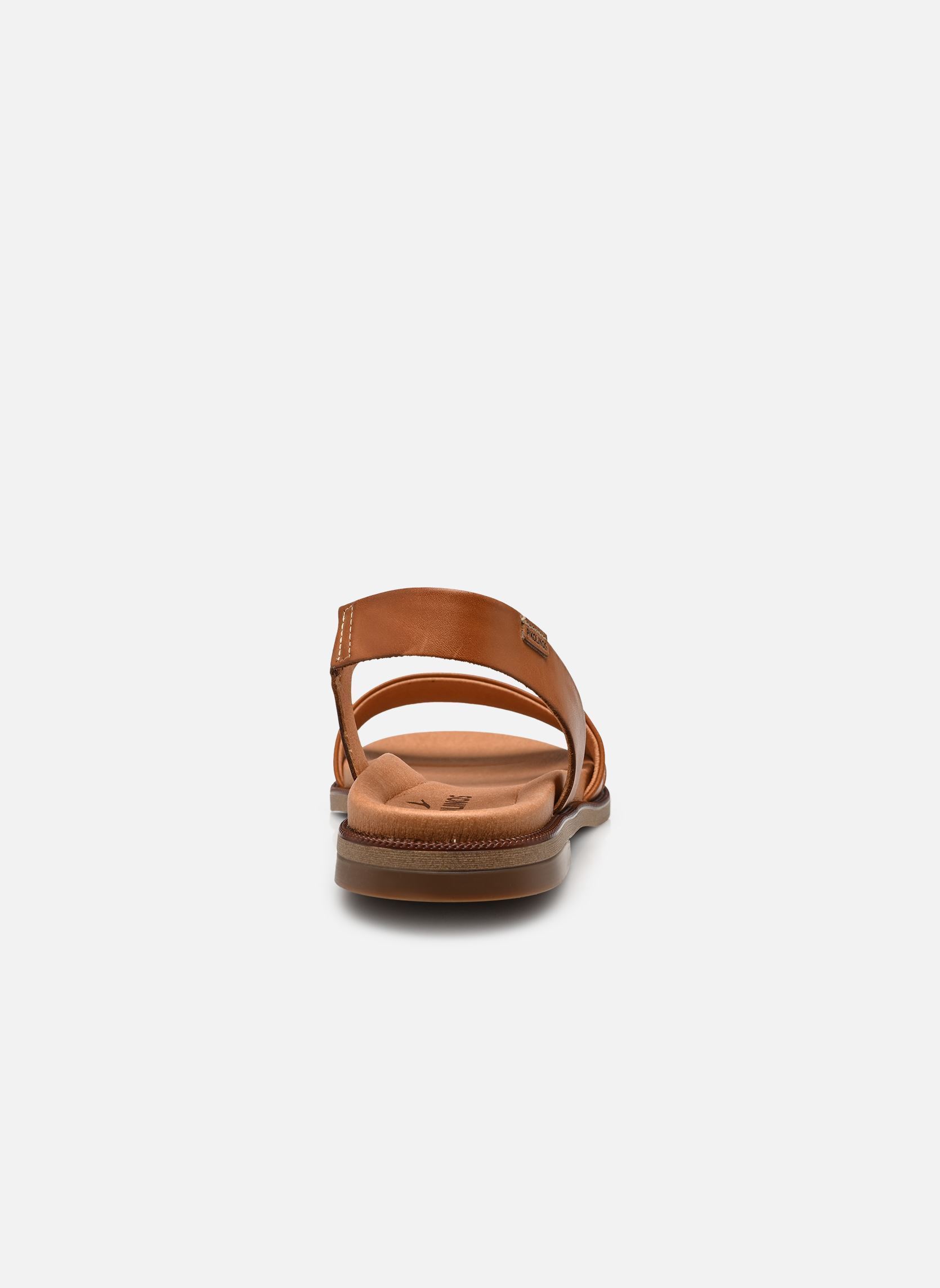 Flache Sandalen NAVIA W3E-0652 damen braun Pikolinos Flache Sandalen NAVIA W3E-0652 damen braun Brandy