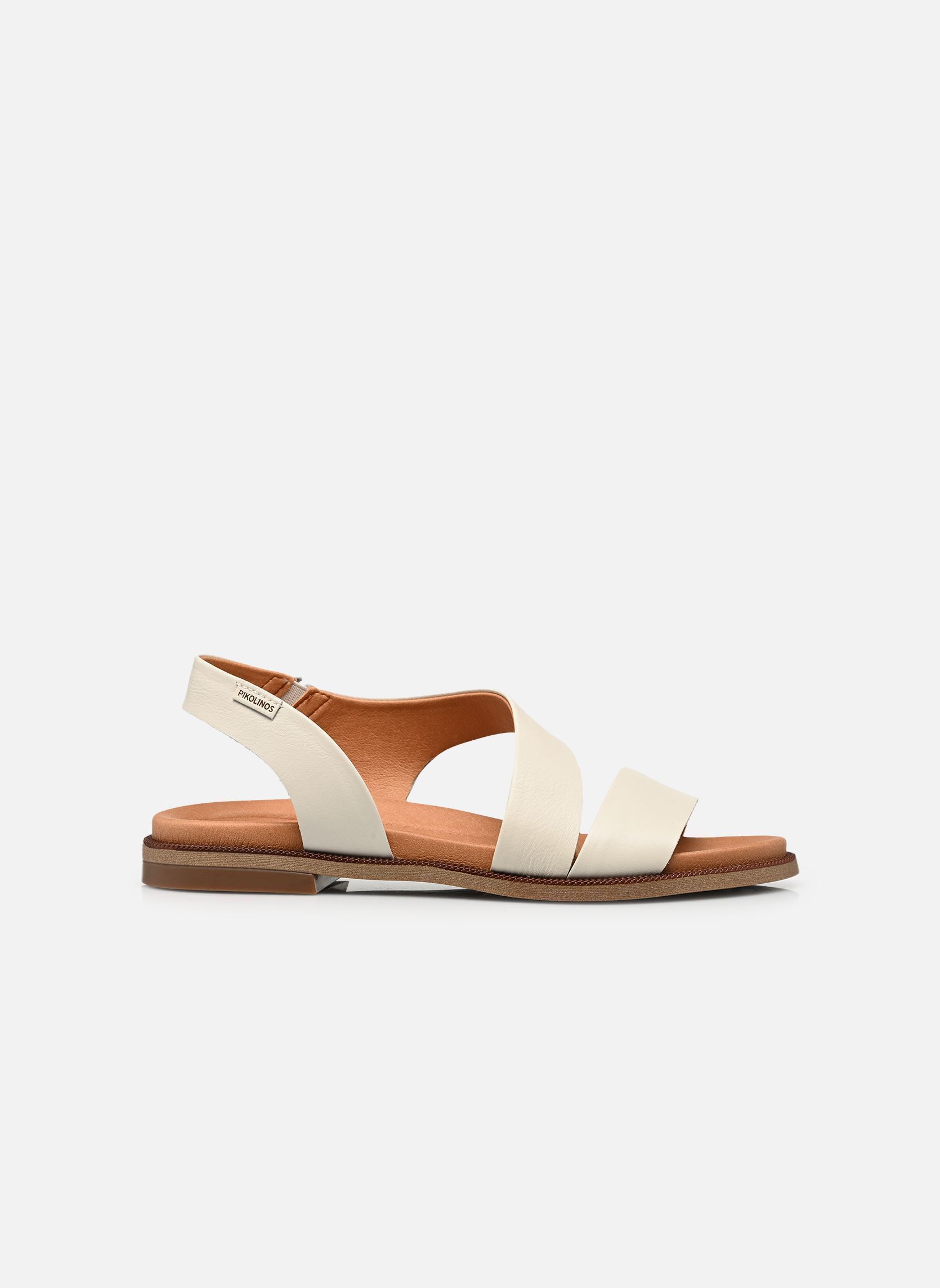 Flache Sandalen NAVIA W3E-0652 damen weiß Pikolinos Flache Sandalen NAVIA W3E-0652 damen weiß Nata