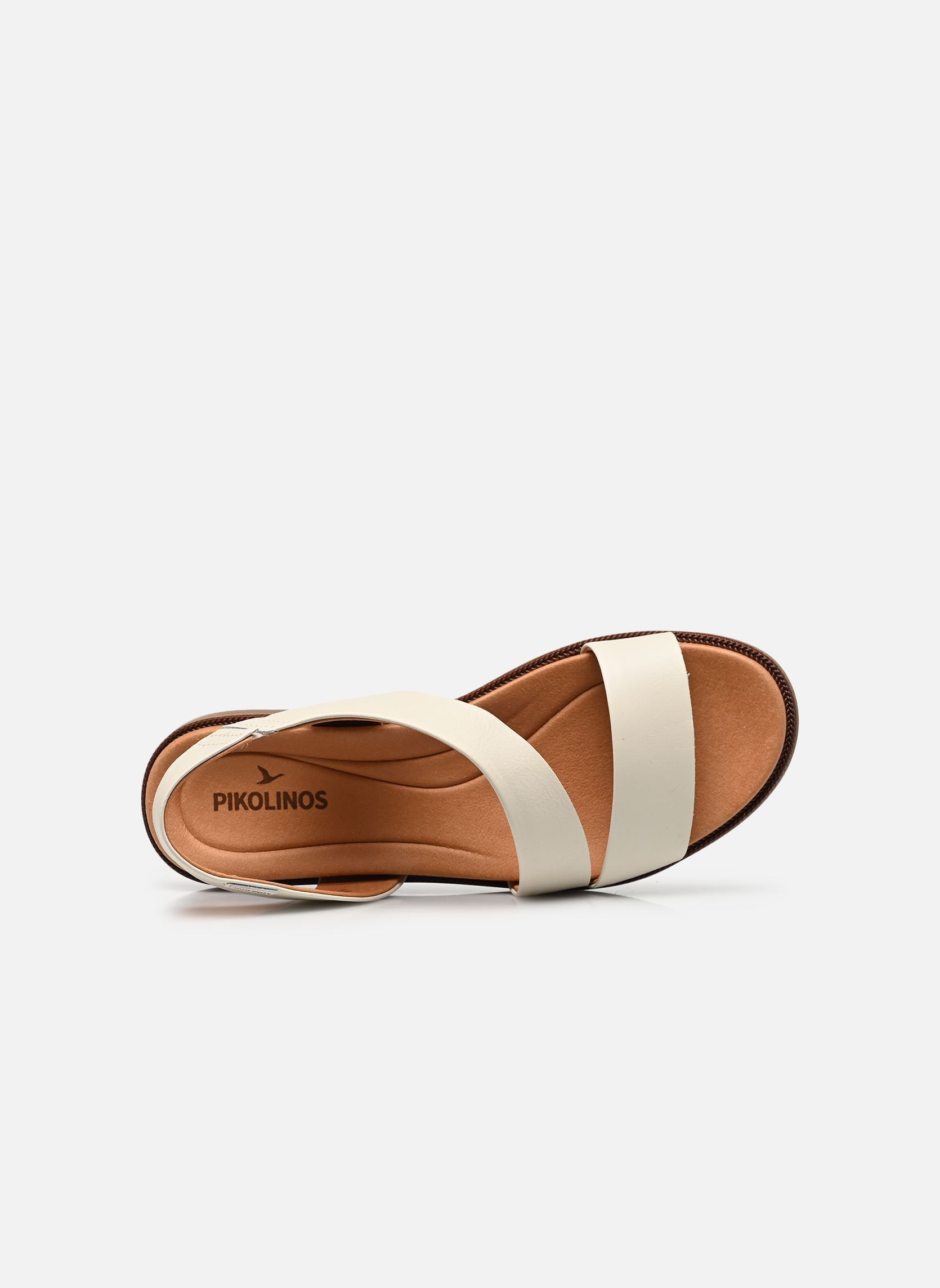 Flache Sandalen NAVIA W3E-0652 damen weiß Pikolinos Flache Sandalen NAVIA W3E-0652 damen weiß Nata