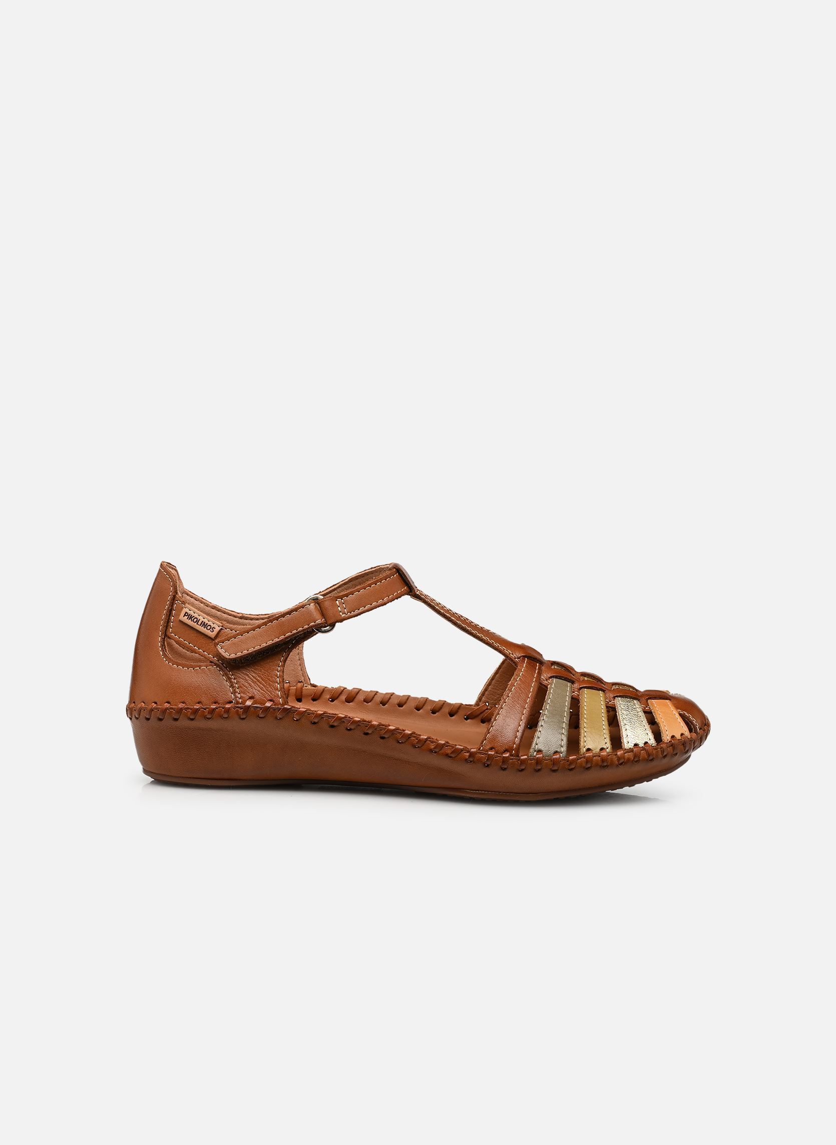 Sandales compensées et plateformes P. VALLARTA 655-0843C4 femme marron Pikolinos Sandales compensées et plateformes P. VALLARTA 655-0843C4 femme marron BRANDY