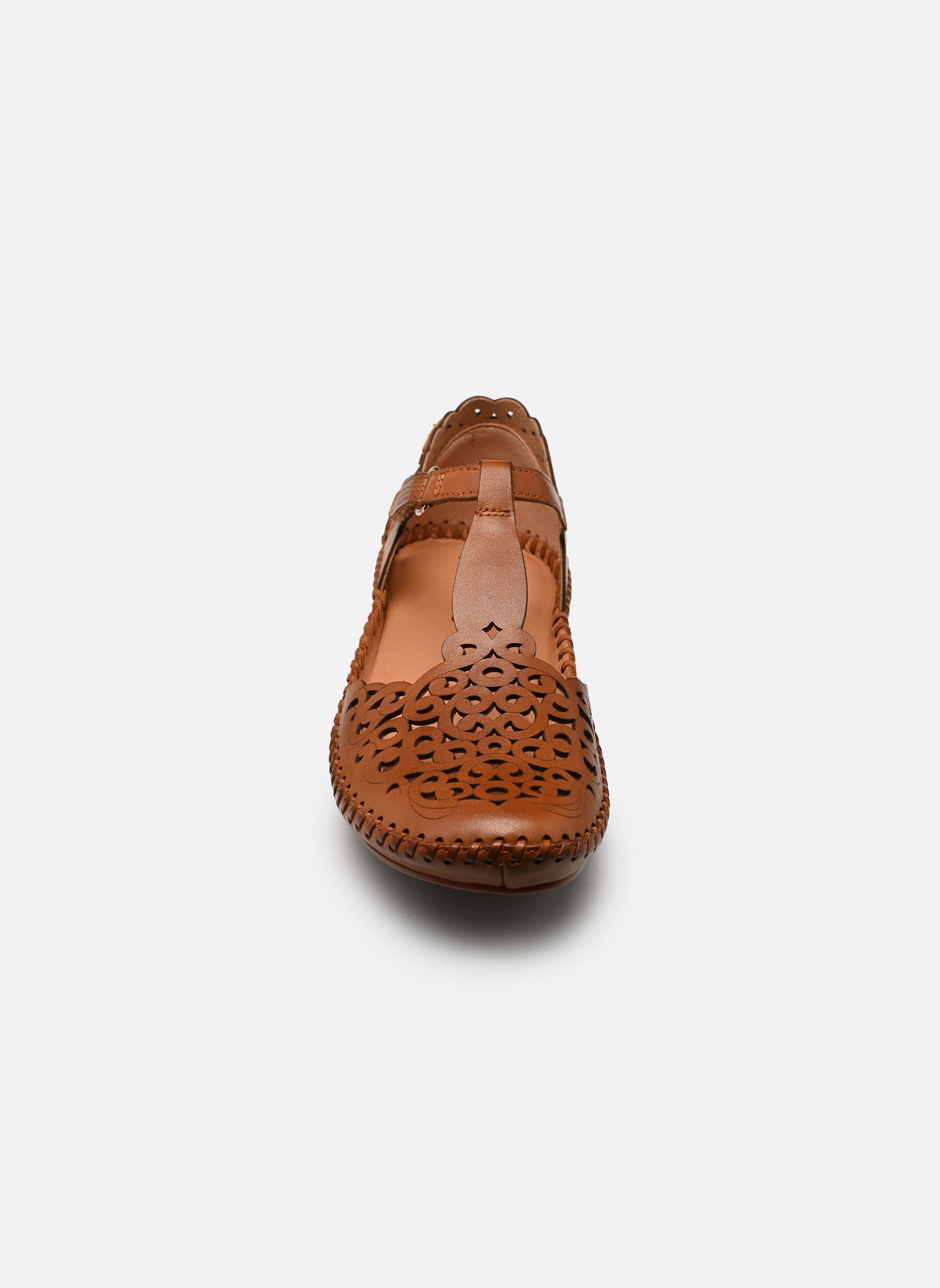 Platte sandalen P. VALLARTA 655-0967 dames bruin Pikolinos Platte sandalen P. VALLARTA 655-0967 dames bruin BRANDY