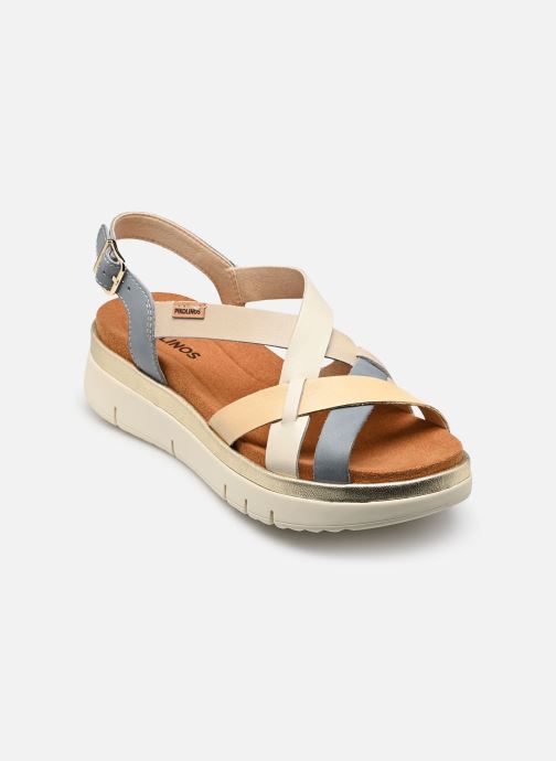 Pikolinos Sandalen met sleehak en plateau PALMA W4N-0650C2 dames meerkleurig