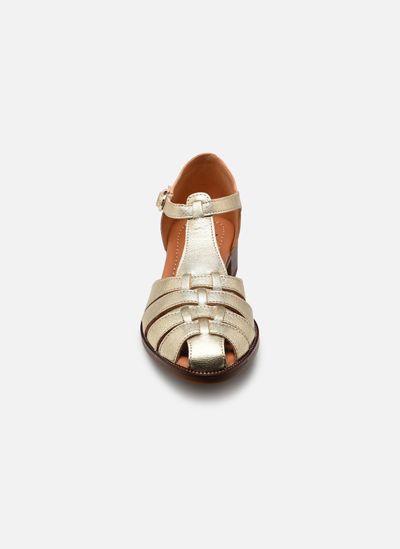 Flache Sandalen VALENCIA W7D-1835CL damen gold und bronze Pikolinos Flache Sandalen VALENCIA W7D-1835CL damen gold und bronze Carrara