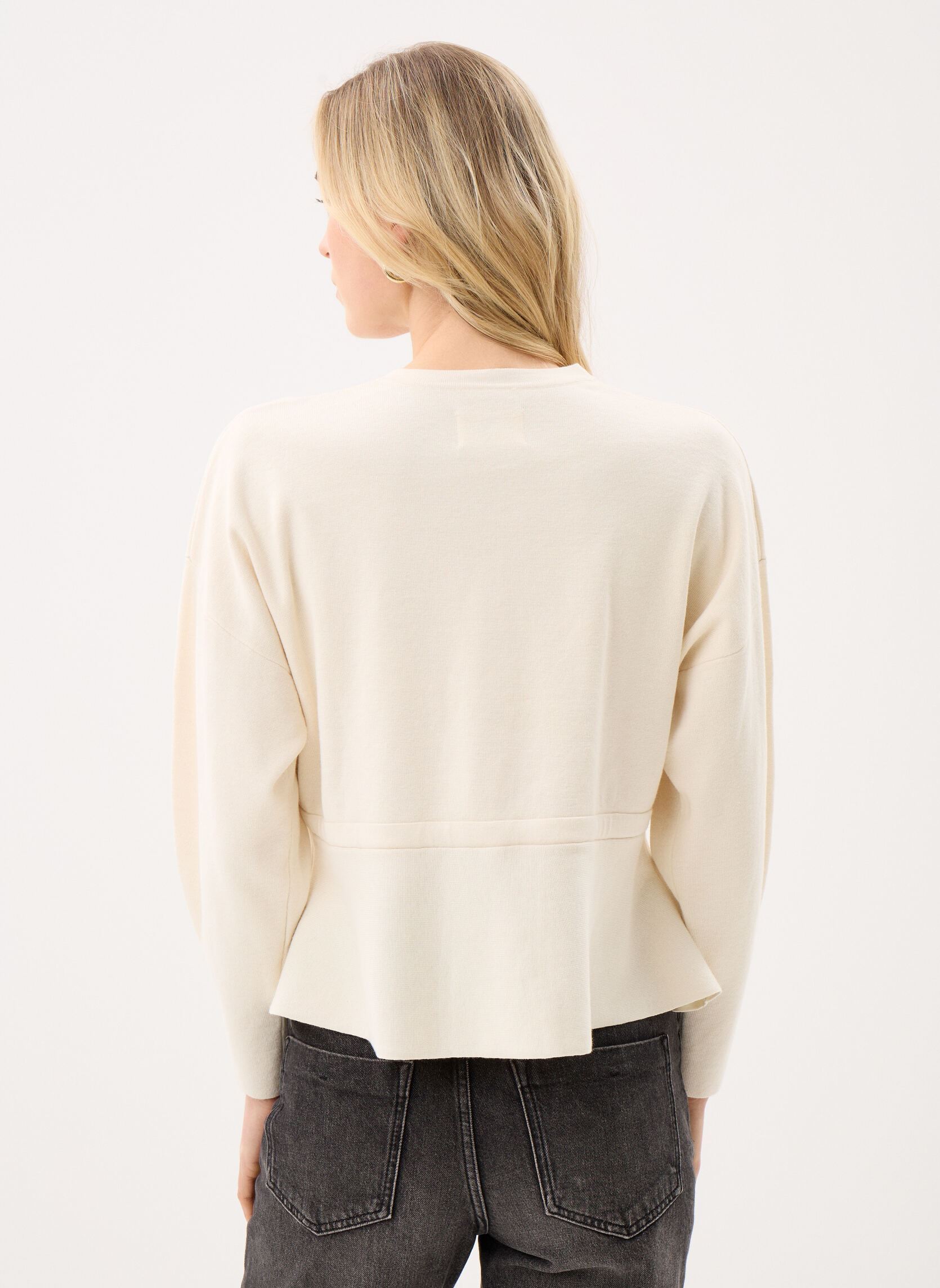 Vesten Bijou dames wit Des Petits Hauts Vesten Bijou dames wit Creme