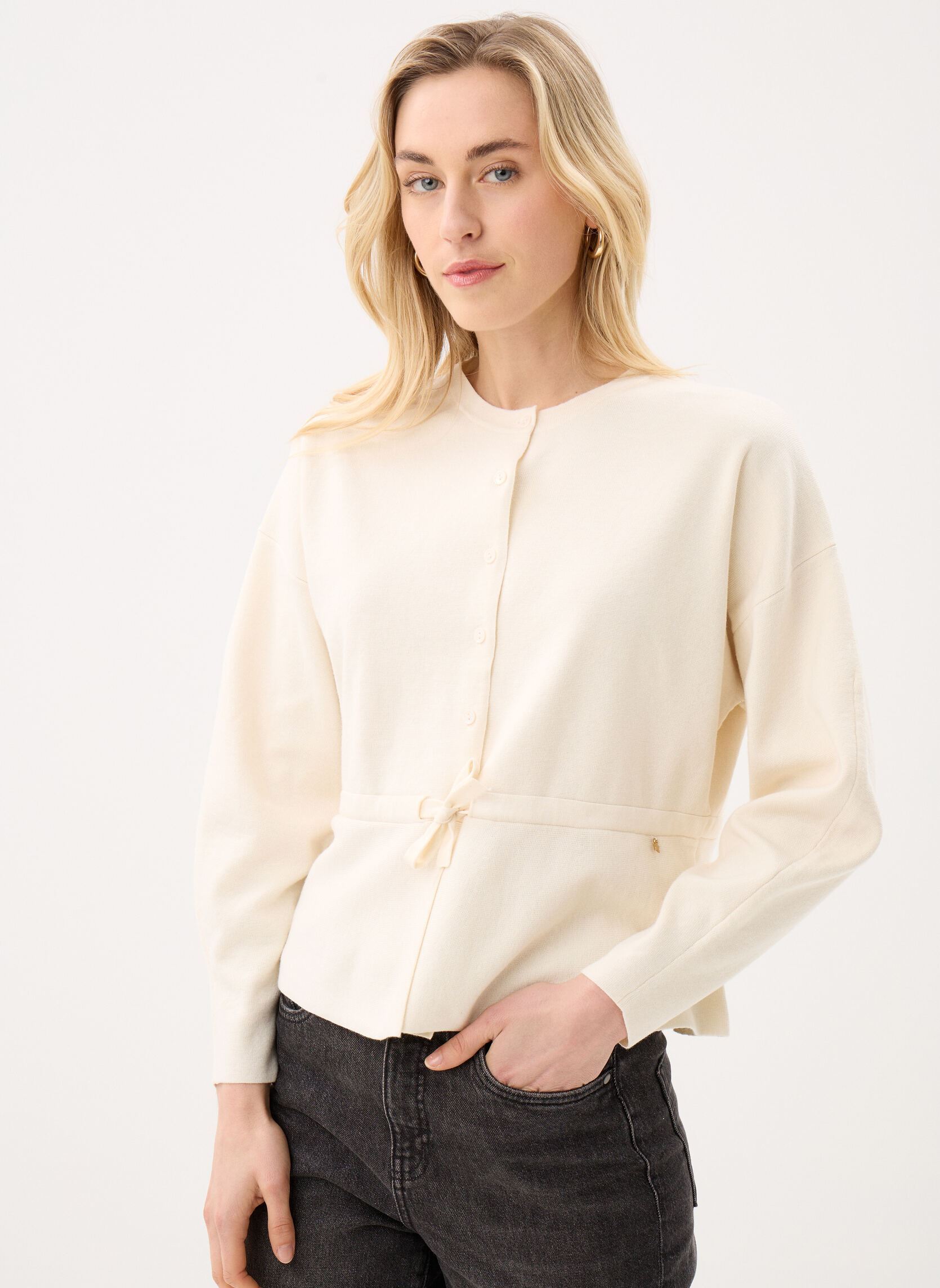 Vesten Bijou dames wit Des Petits Hauts Vesten Bijou dames wit Creme