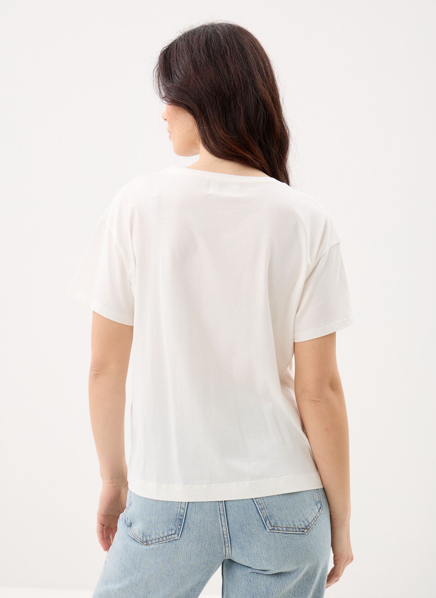 T-shirts met korte mouwen Ilia dames wit Des Petits Hauts T-shirts met korte mouwen Ilia dames wit Ecru