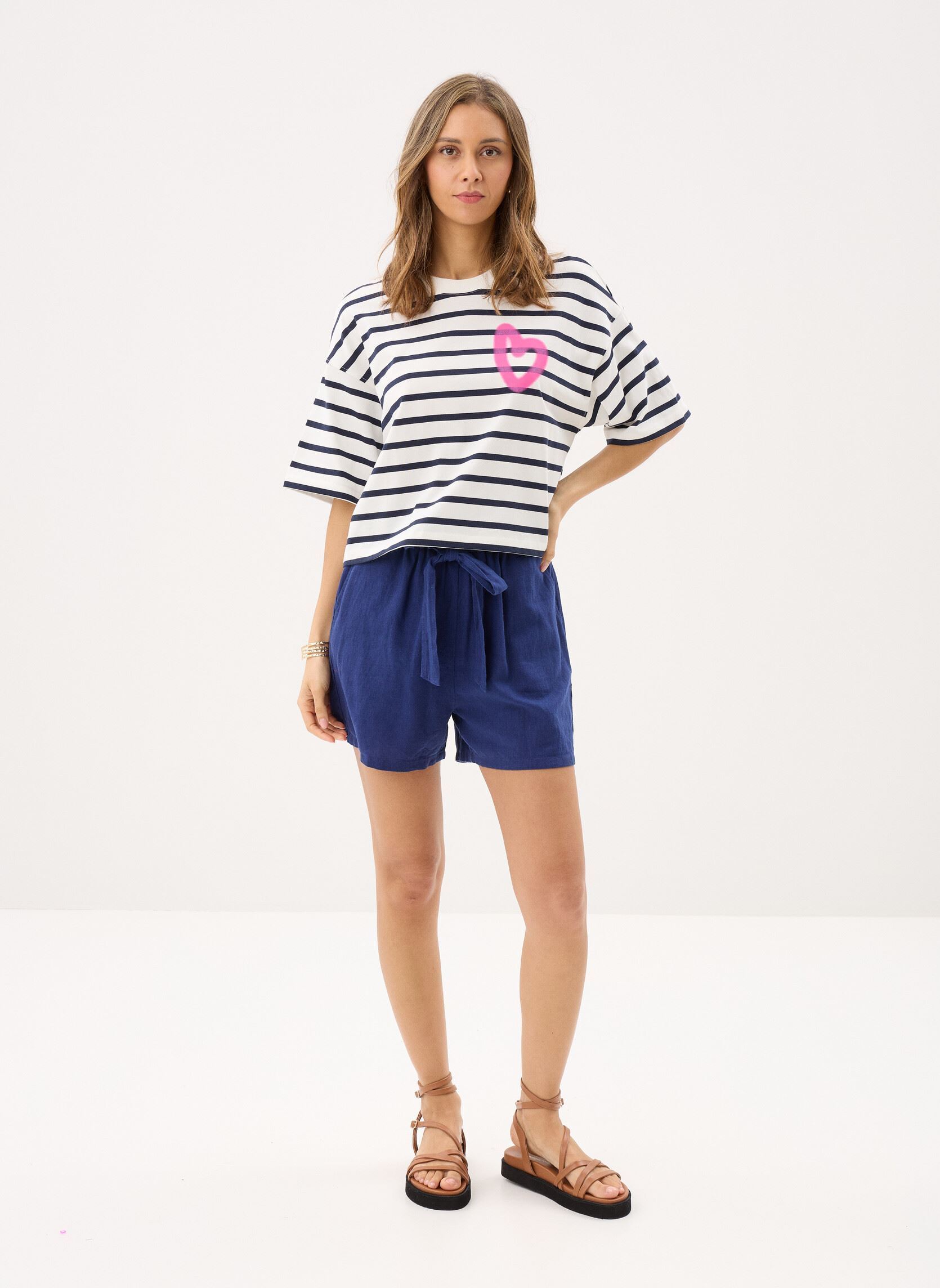 Sweater Fionna dames wit Des Petits Hauts Sweater Fionna dames wit Coeur Gum