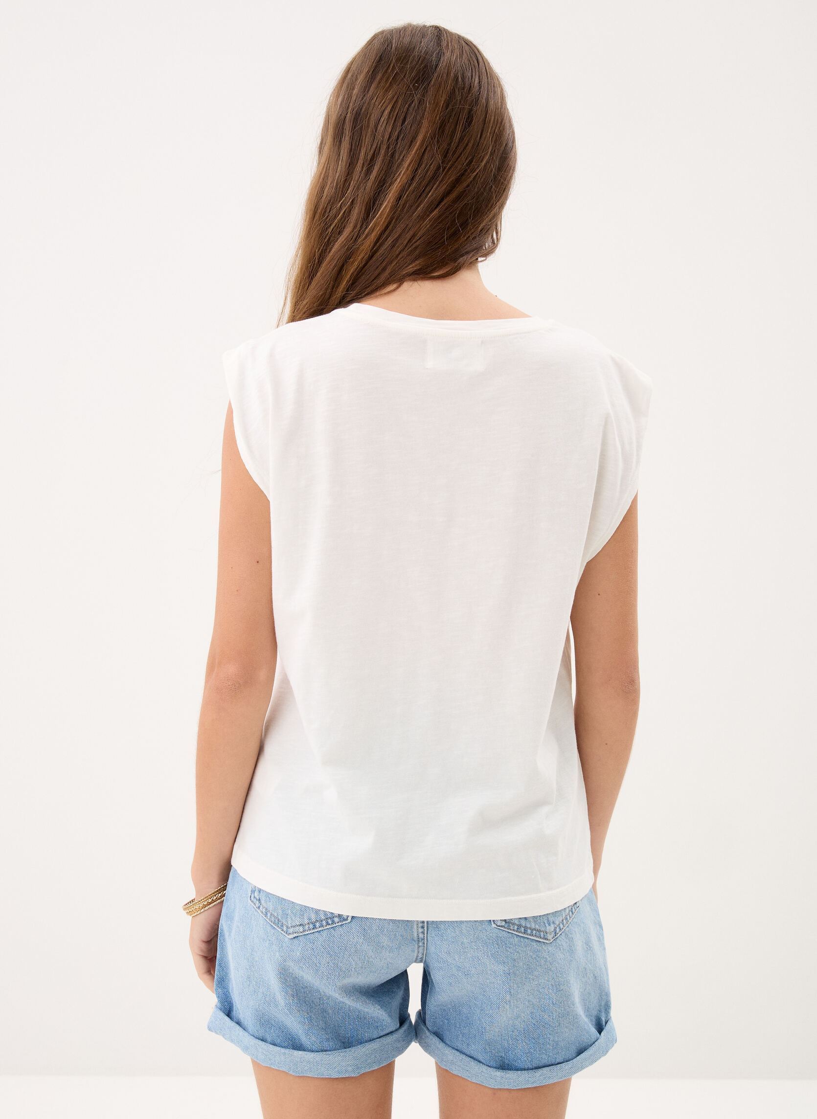Hemdjes Zaeba dames wit Des Petits Hauts Hemdjes Zaeba dames wit Ecru