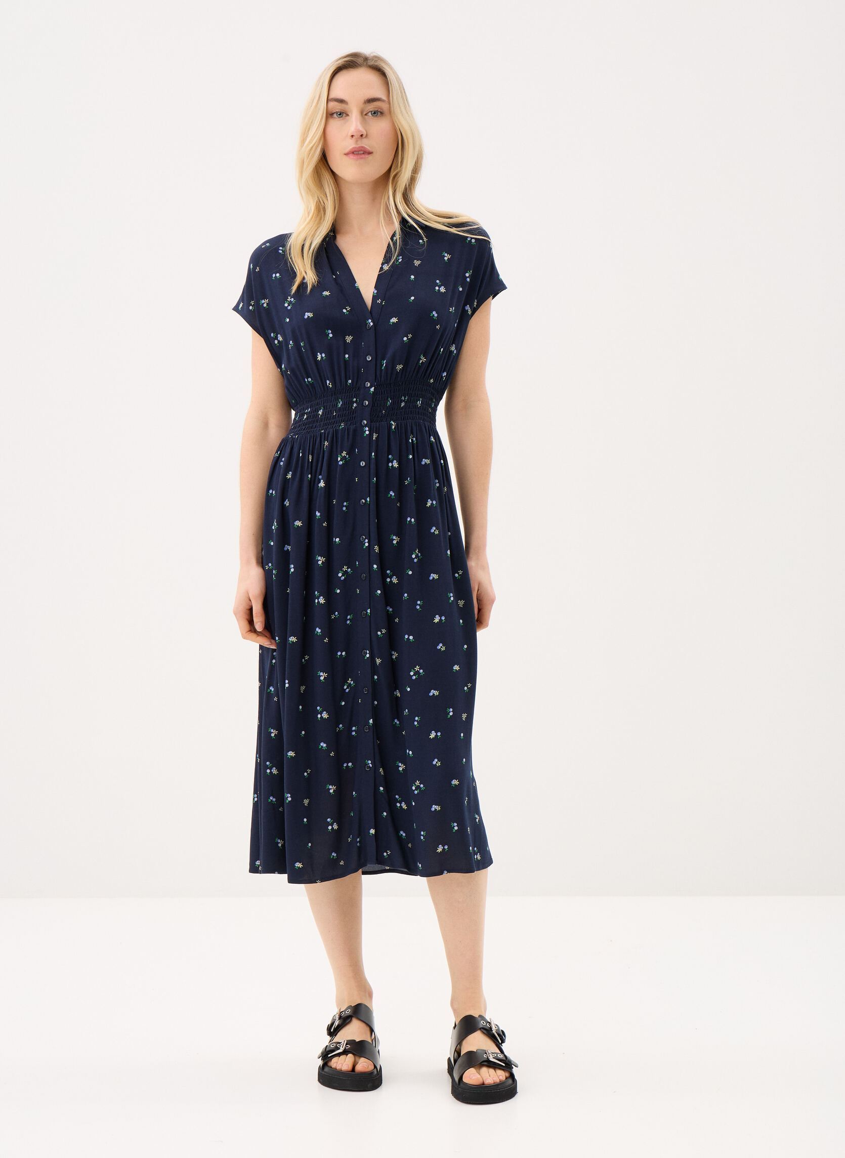 Kleider Renaldi damen blau Des Petits Hauts Kleider Renaldi damen blau Myrtille