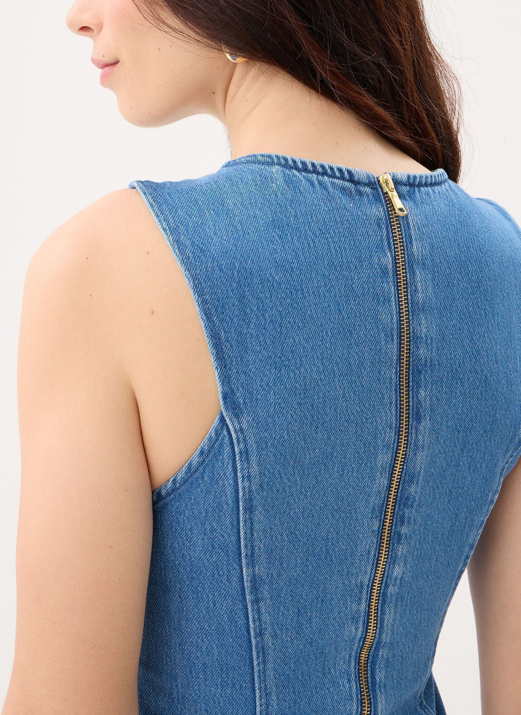 Jurken Luna dames blauw Des Petits Hauts Jurken Luna dames blauw Stone
