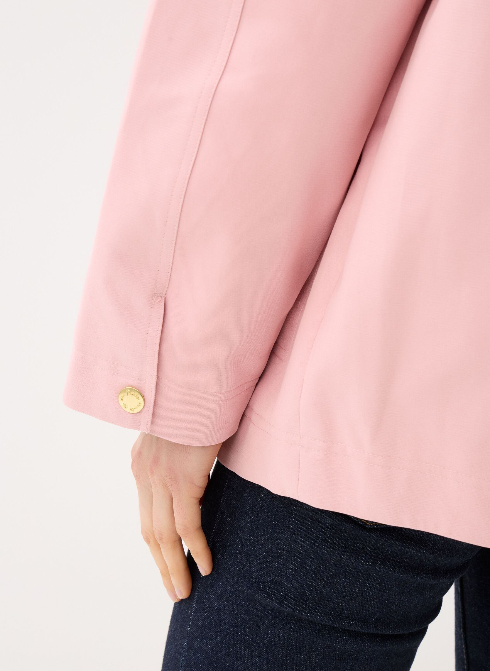 Manteaux Ypolite femme rose Des Petits Hauts Manteaux Ypolite femme rose Rose