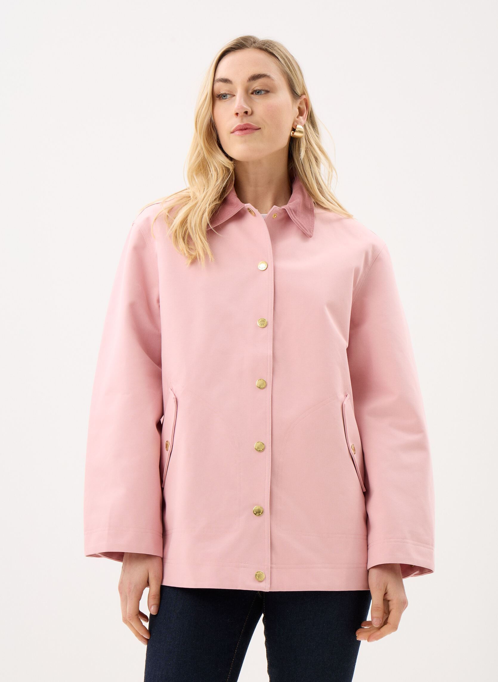 Manteaux Ypolite femme rose Des Petits Hauts Manteaux Ypolite femme rose Rose