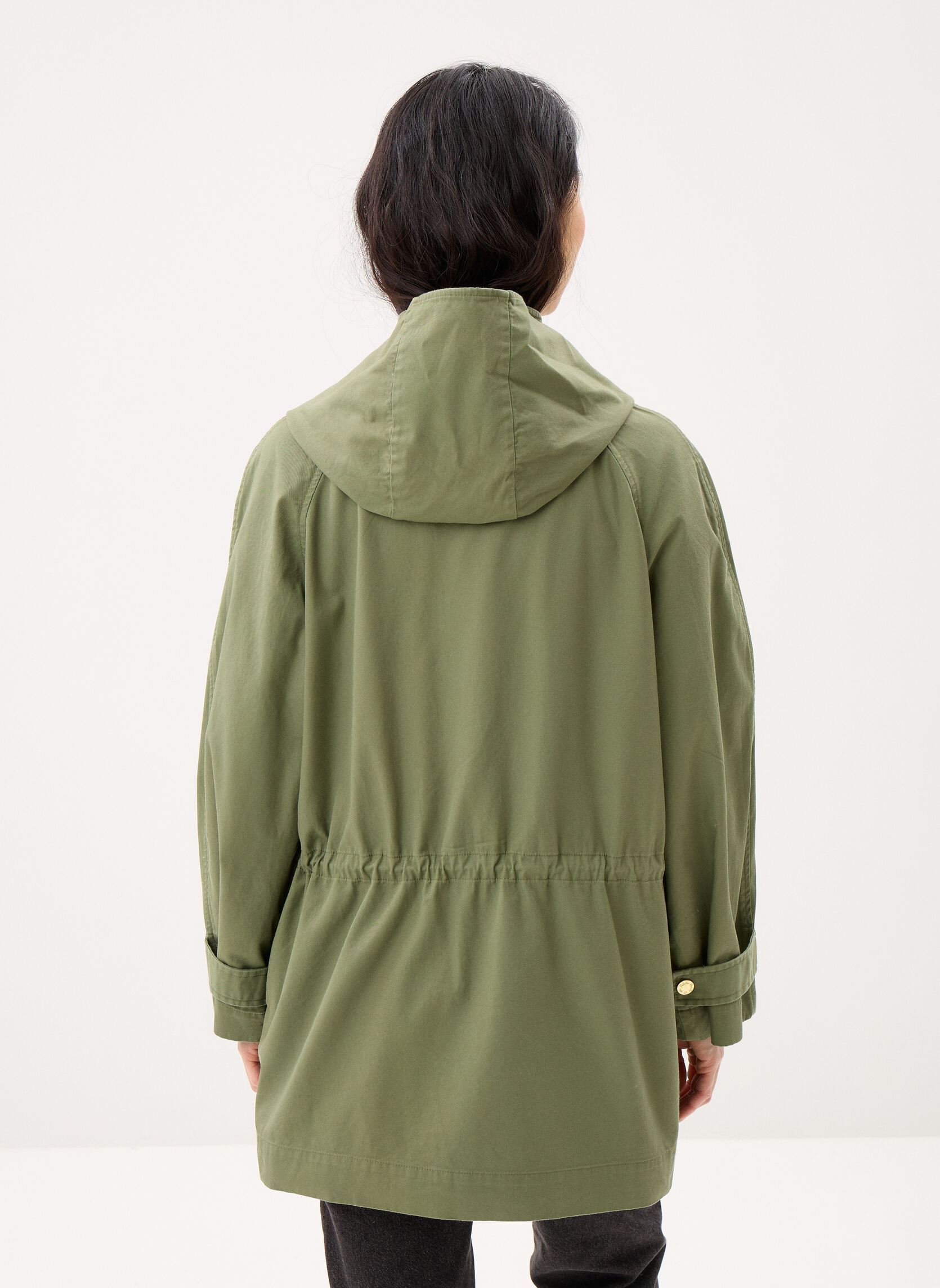 Parkas Ysara damen grün Des Petits Hauts Parkas Ysara damen grün THE