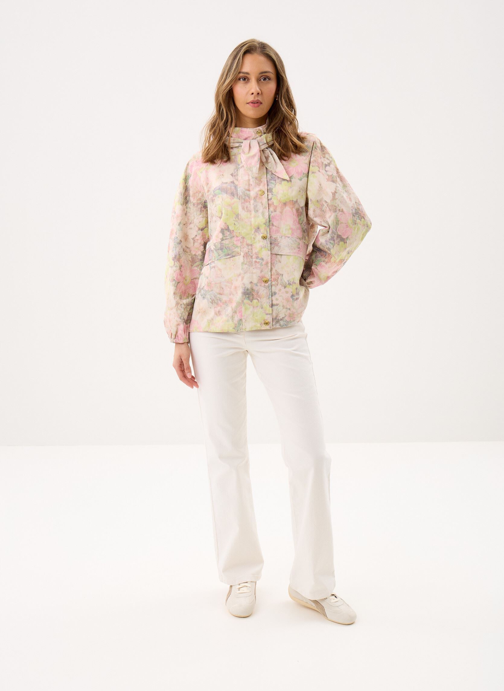 Parkas Ylang femme multicolore Des Petits Hauts Parkas Ylang femme multicolore Bouquet