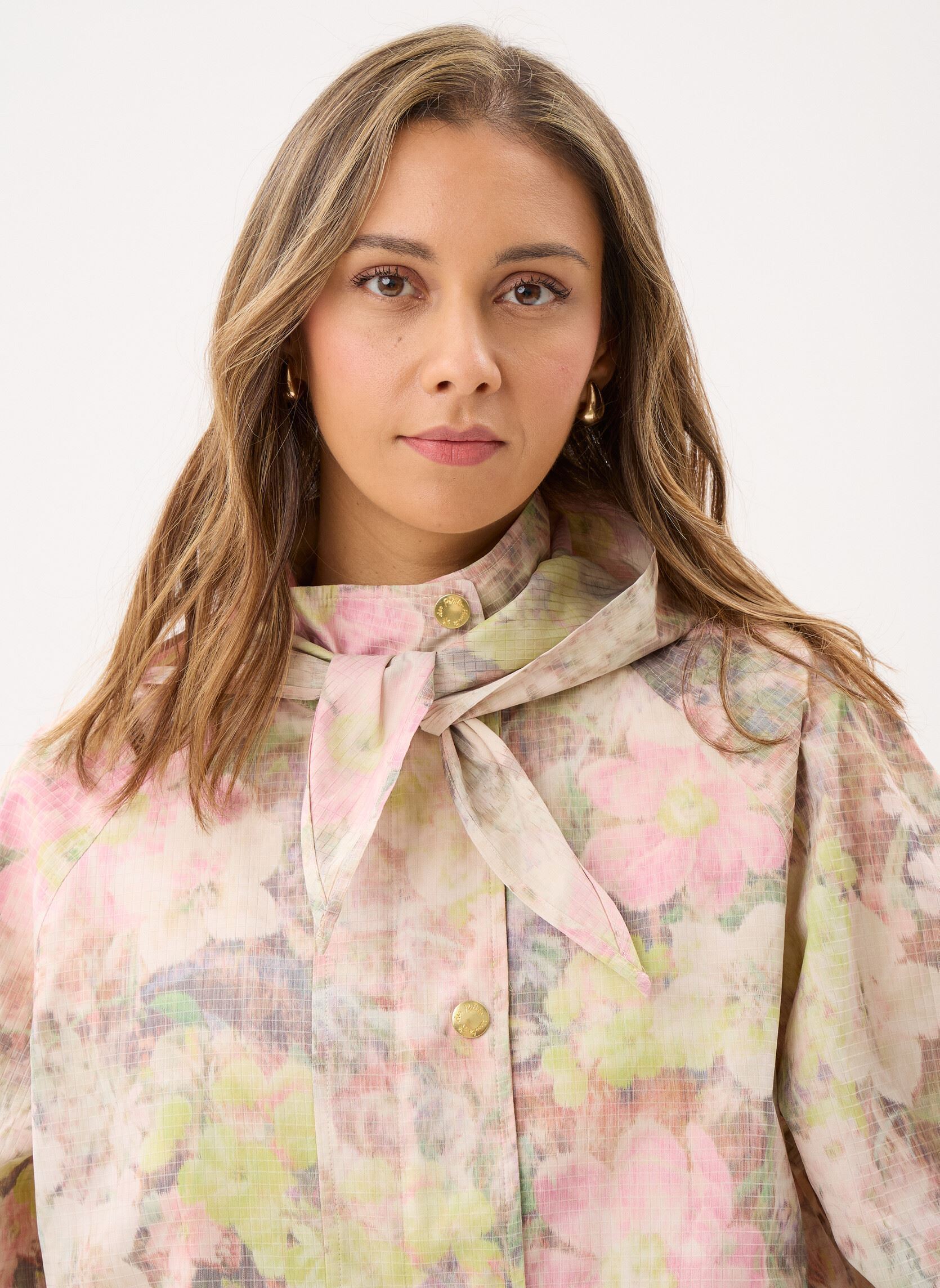 Parkas Ylang femme multicolore Des Petits Hauts Parkas Ylang femme multicolore Bouquet