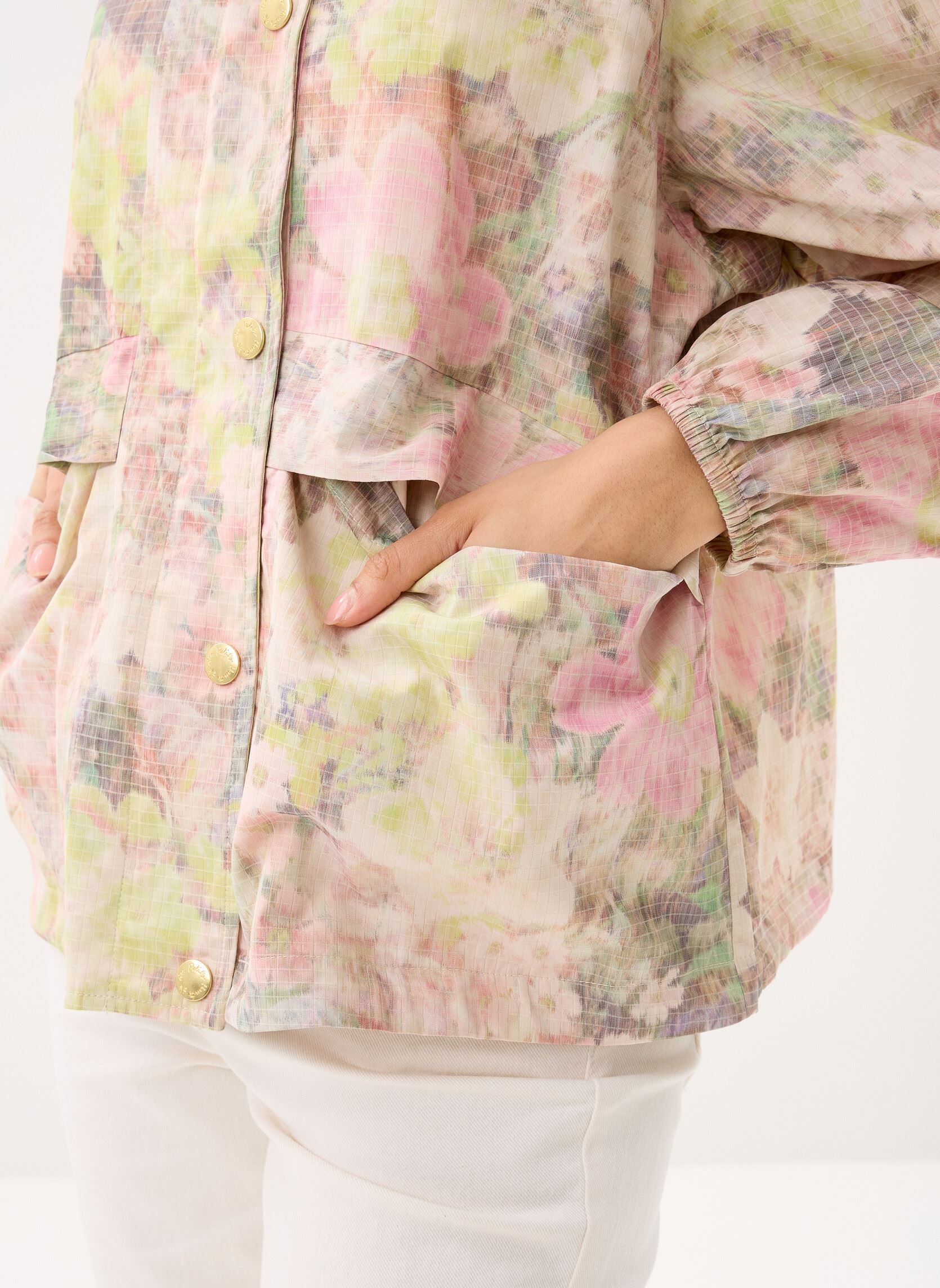 Parkas Ylang femme multicolore Des Petits Hauts Parkas Ylang femme multicolore Bouquet