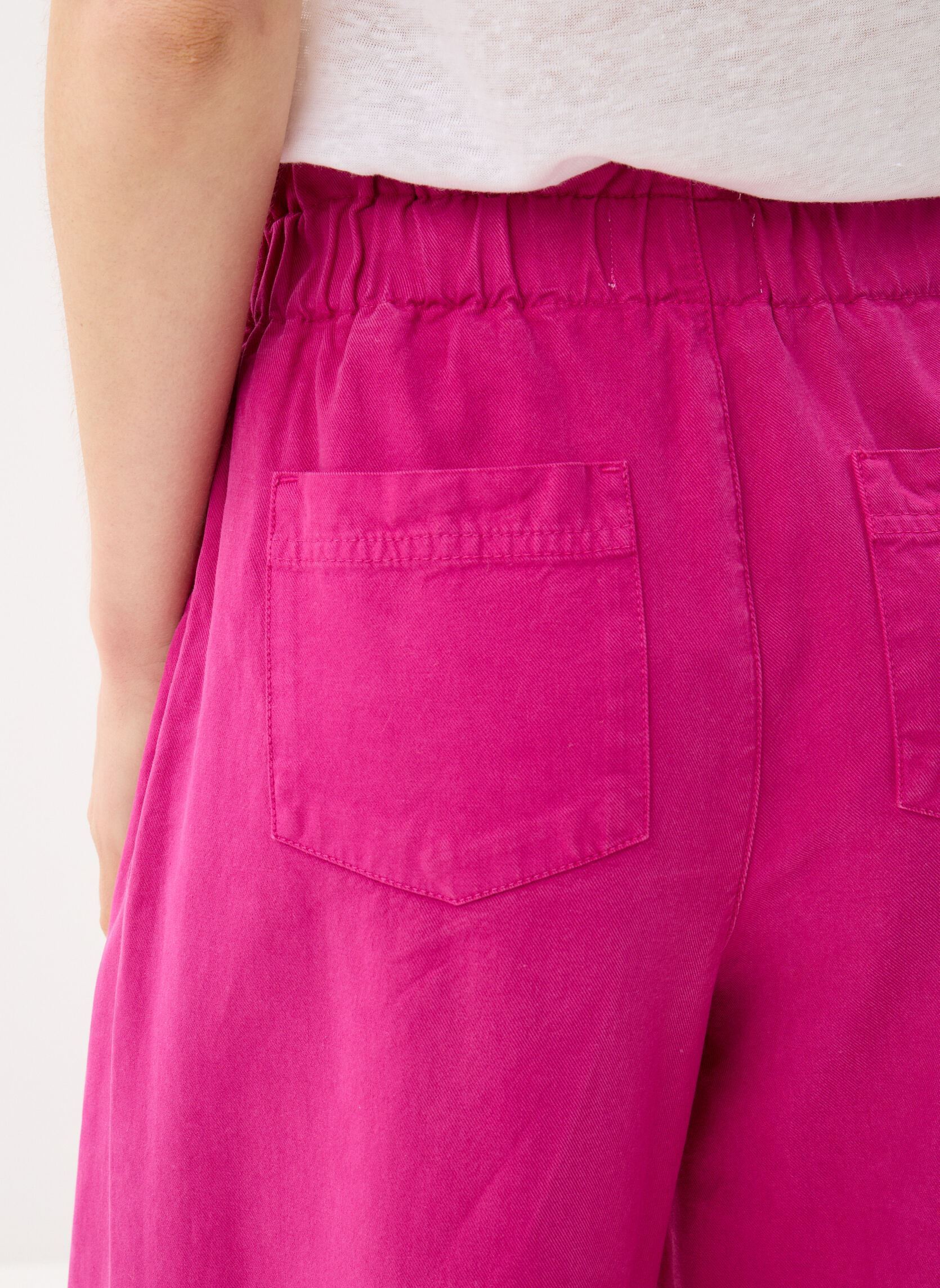 Pantalons larges Loulou 2 femme violet Des Petits Hauts Pantalons larges Loulou 2 femme violet Pivoine