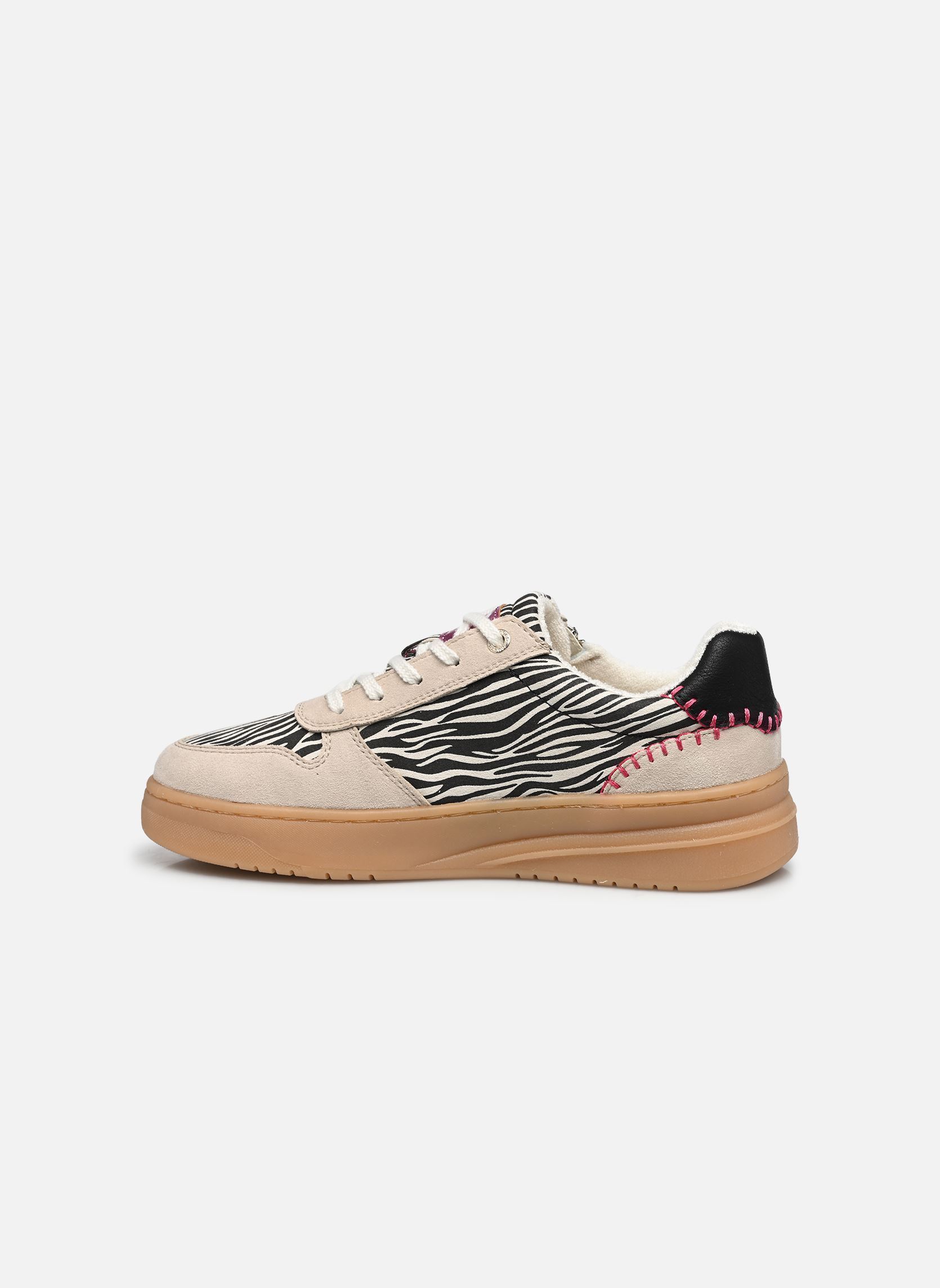 Baskets 26M0362004 femme beige Mustang shoes Baskets 26M0362004 femme beige Black-Beige