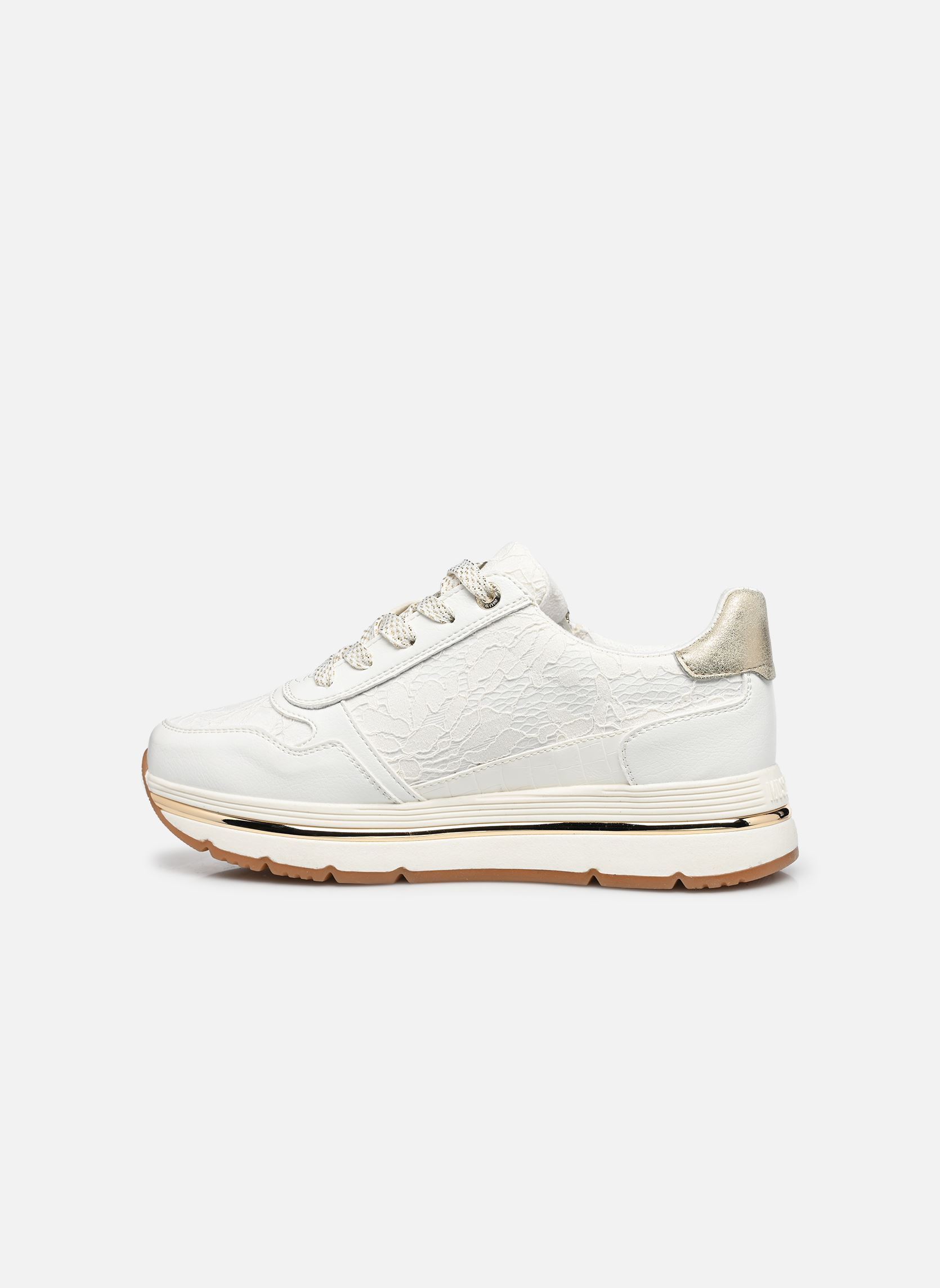 Sneaker 15M0332008 damen weiß Mustang shoes Sneaker 15M0332008 damen weiß White