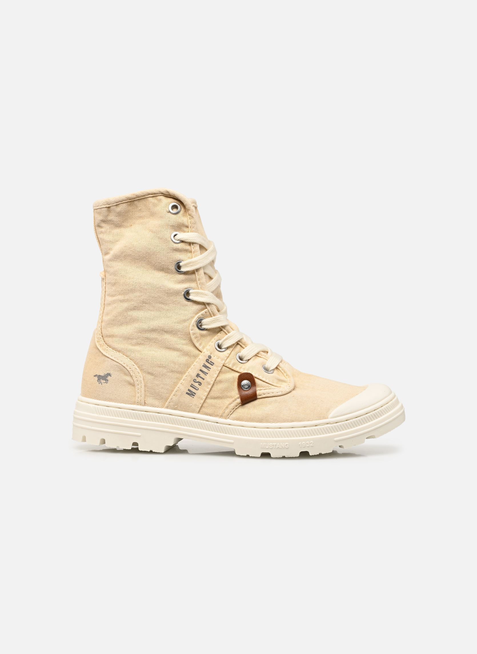 Baskets 26M0742007 femme beige Mustang shoes Baskets 26M0742007 femme beige offwhite-multi