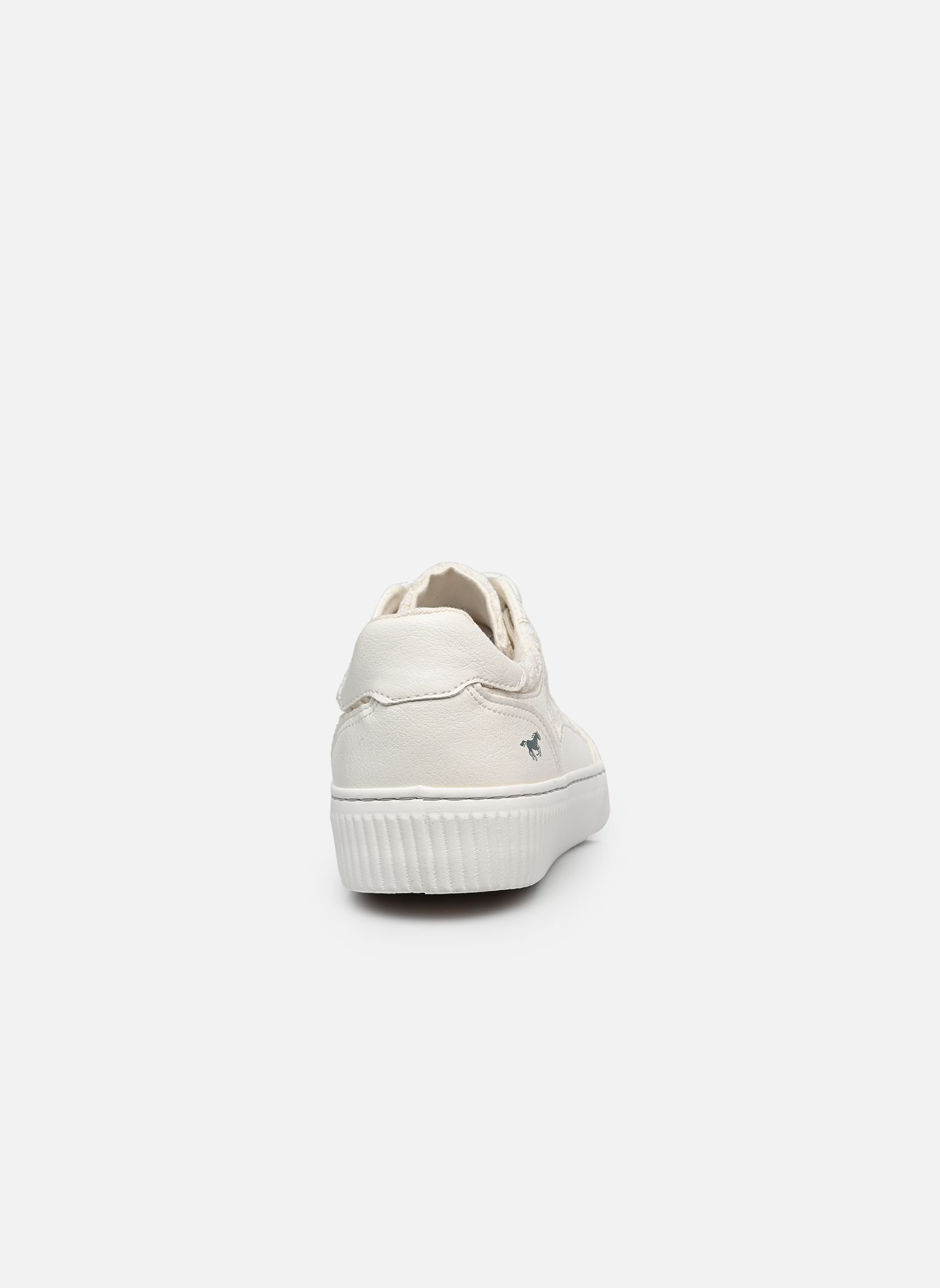 Sneakers 26M0762002 dames wit Mustang shoes Sneakers 26M0762002 dames wit White