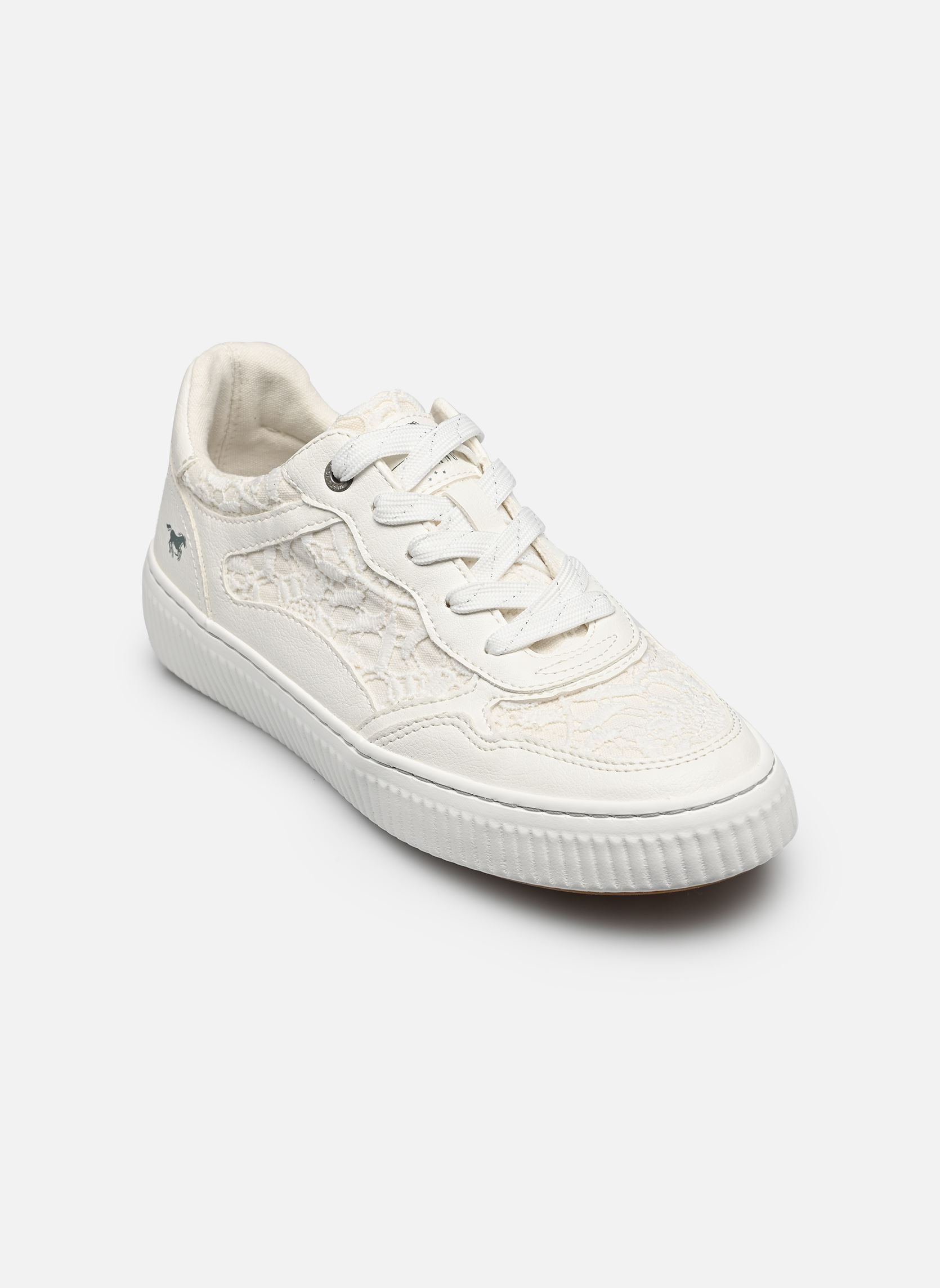 Sneakers 26M0762002 dames wit Mustang shoes Sneakers 26M0762002 dames wit White