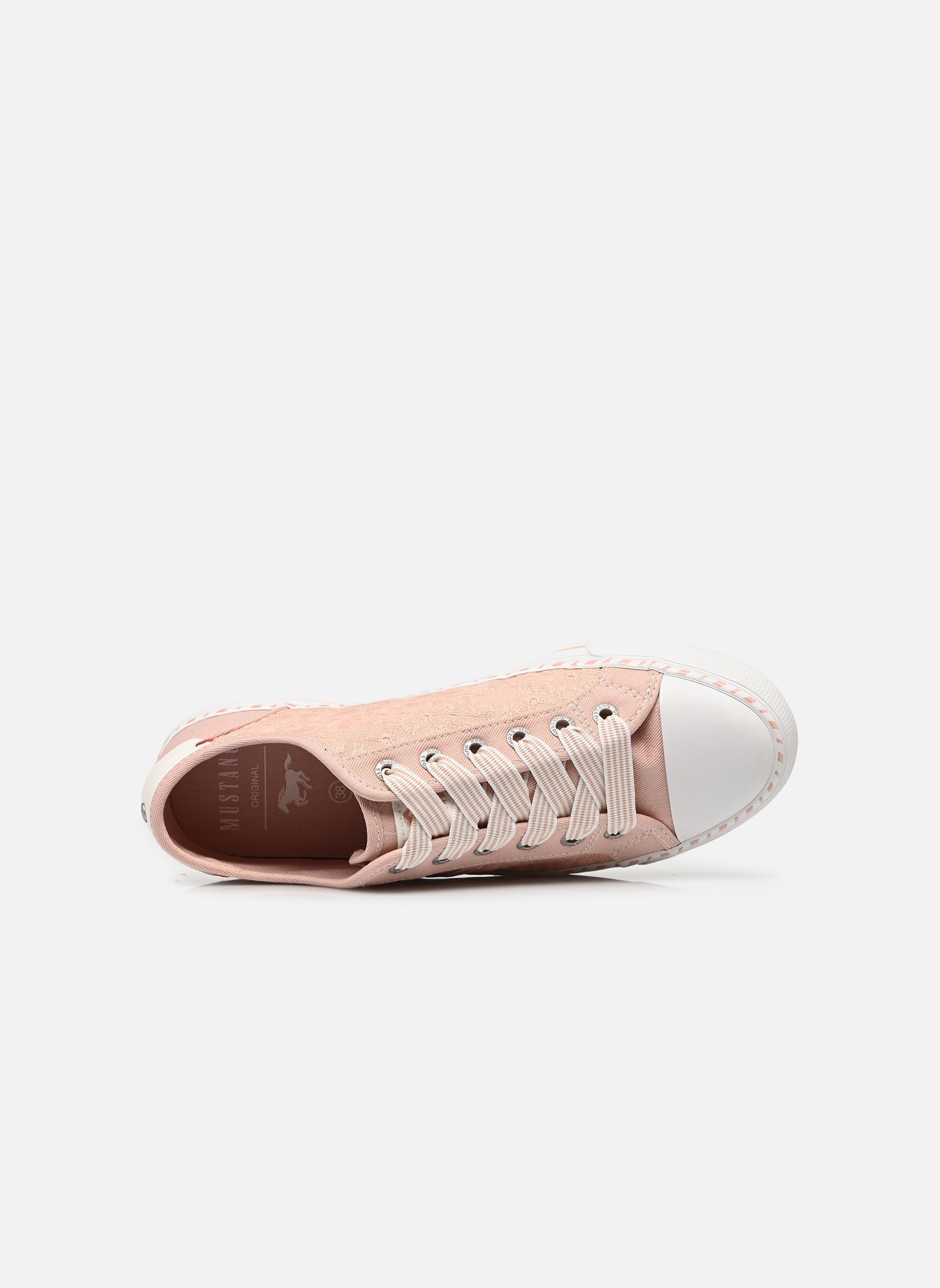 Sneakers 26M0152003 dames roze Mustang shoes Sneakers 26M0152003 dames roze Nude