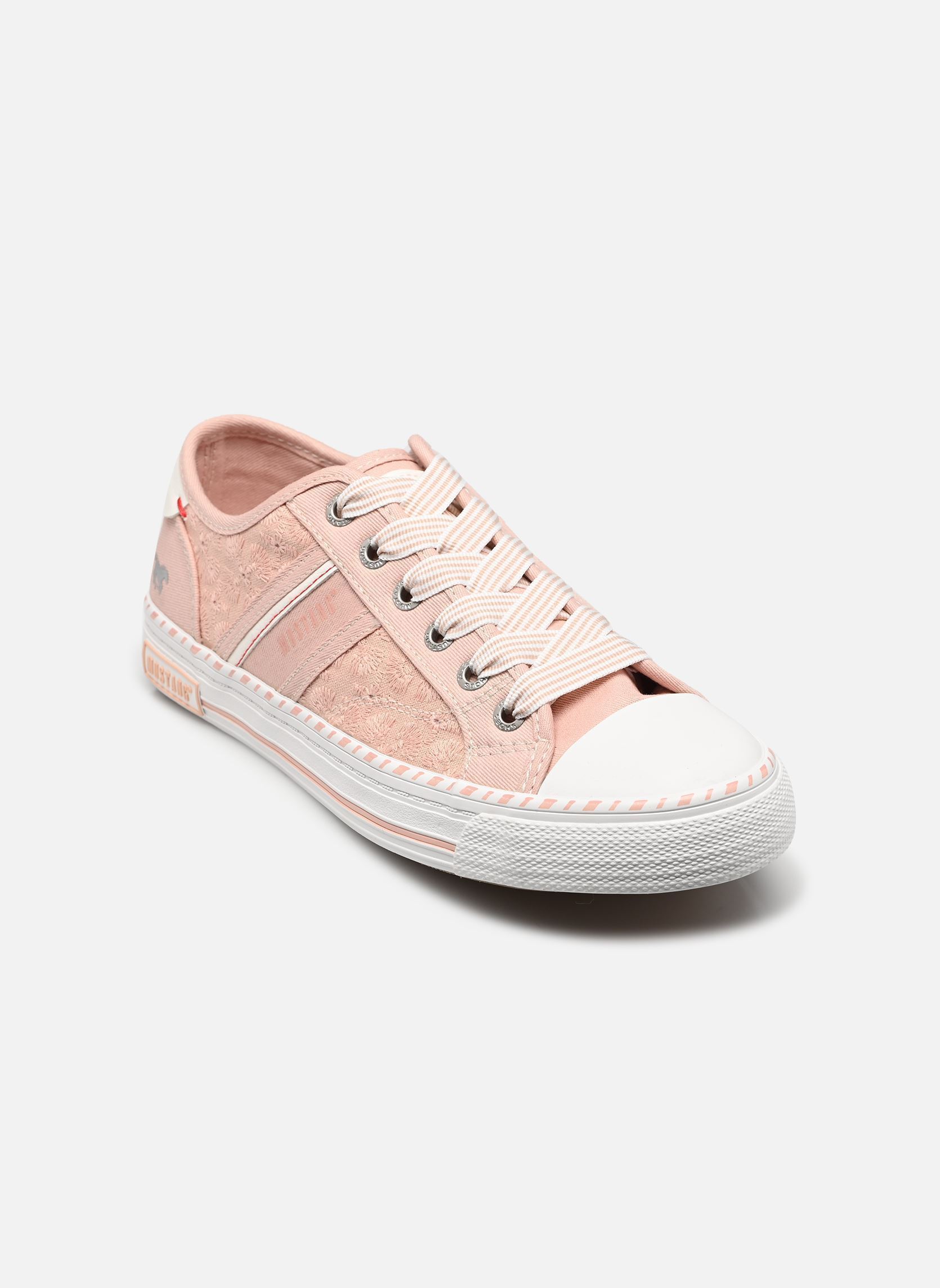 Sneakers 26M0152003 dames roze Mustang shoes Sneakers 26M0152003 dames roze Nude