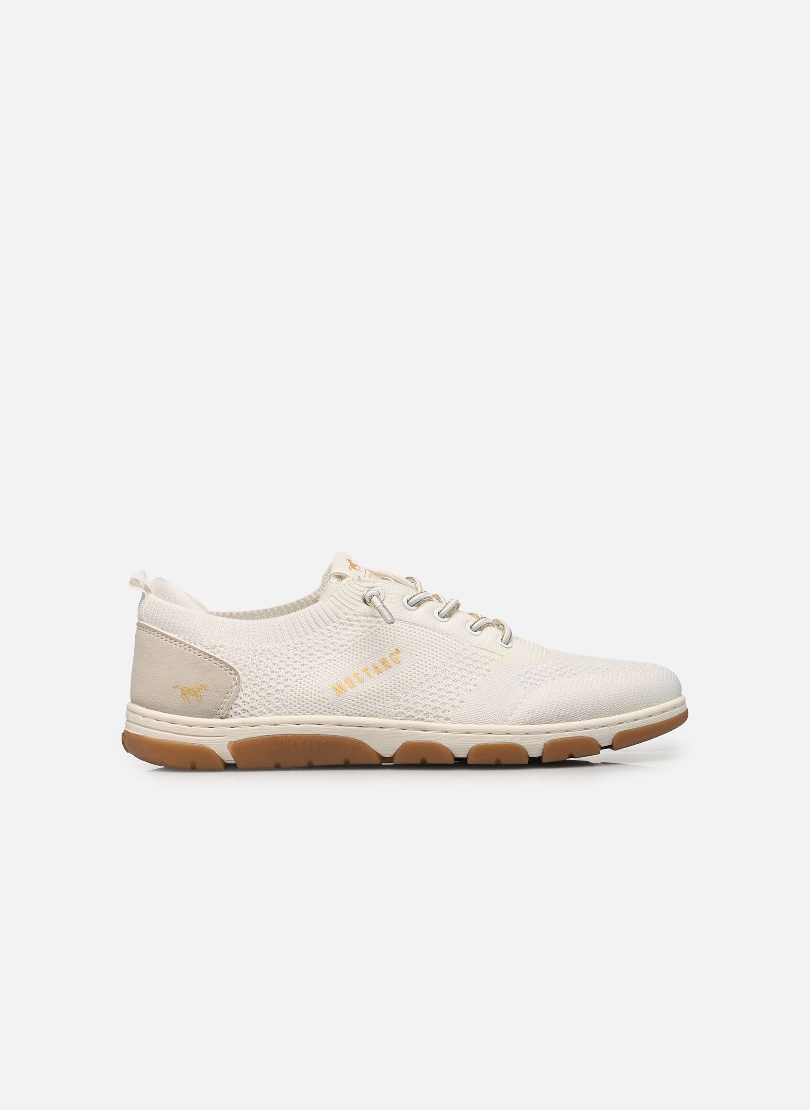 Sneakers 26M0582001 dames wit Mustang shoes Sneakers 26M0582001 dames wit White
