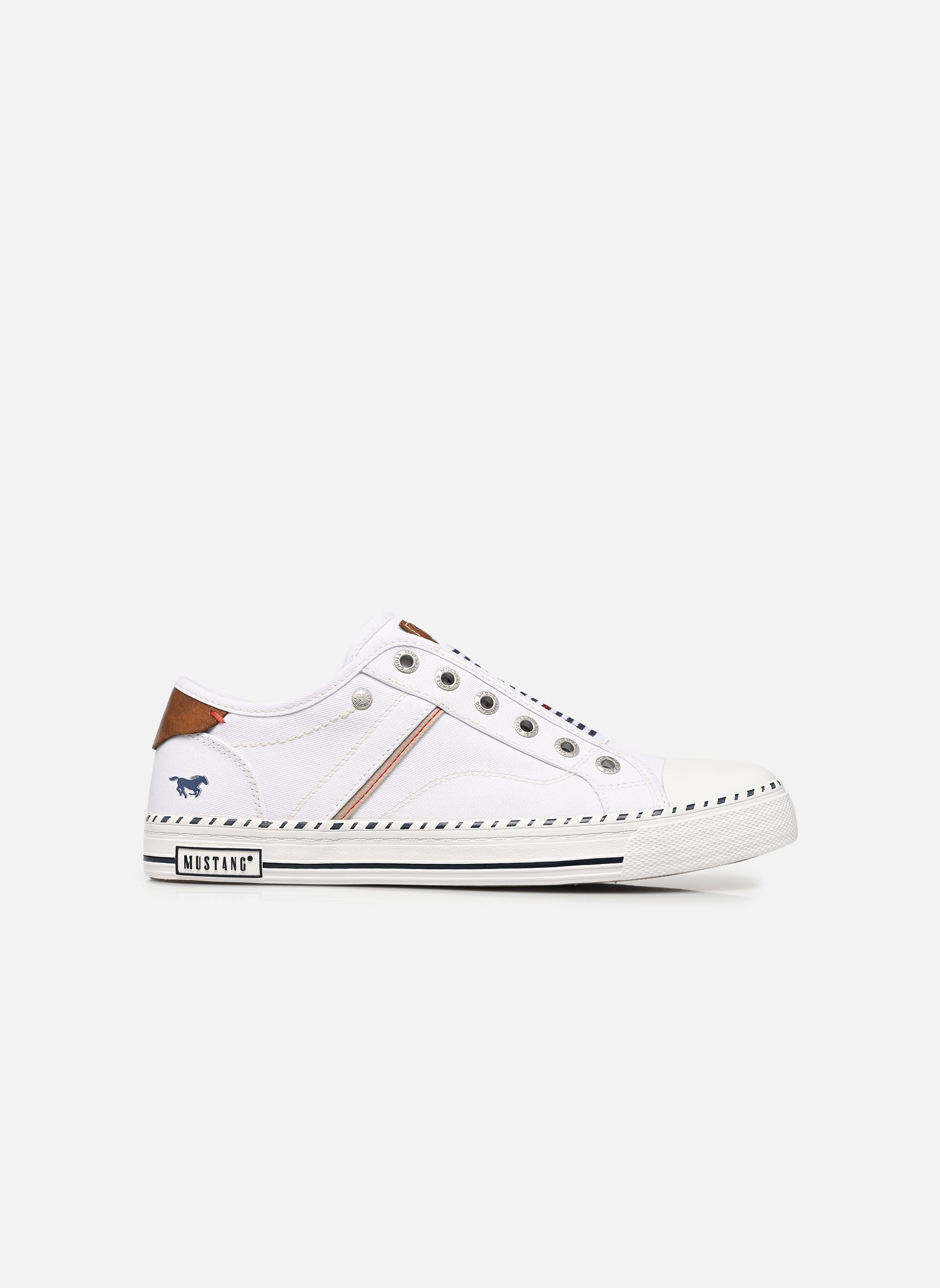 Sneaker 26M0152002 damen weiß Mustang shoes Sneaker 26M0152002 damen weiß White
