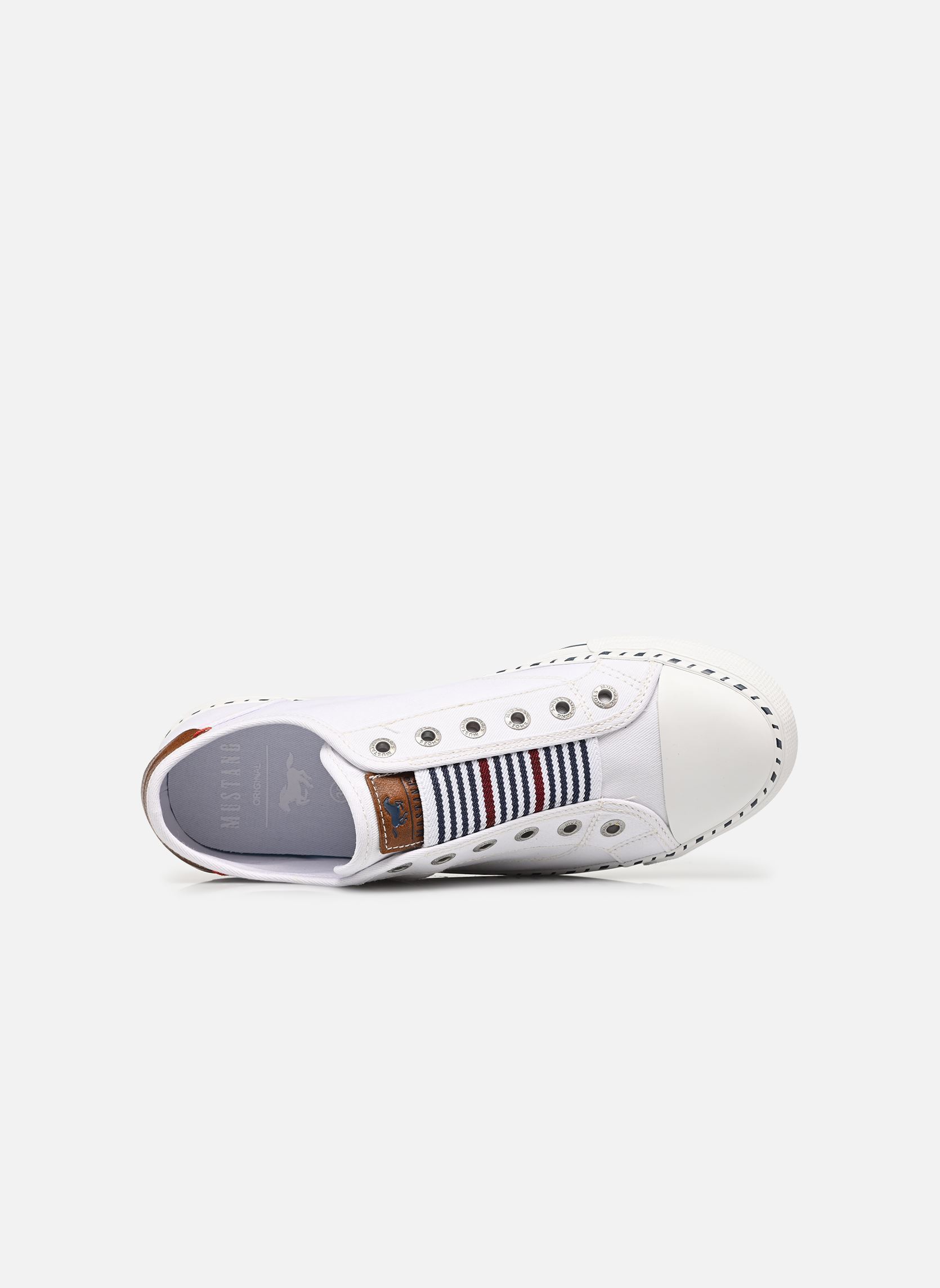 Sneaker 26M0152002 damen weiß Mustang shoes Sneaker 26M0152002 damen weiß White