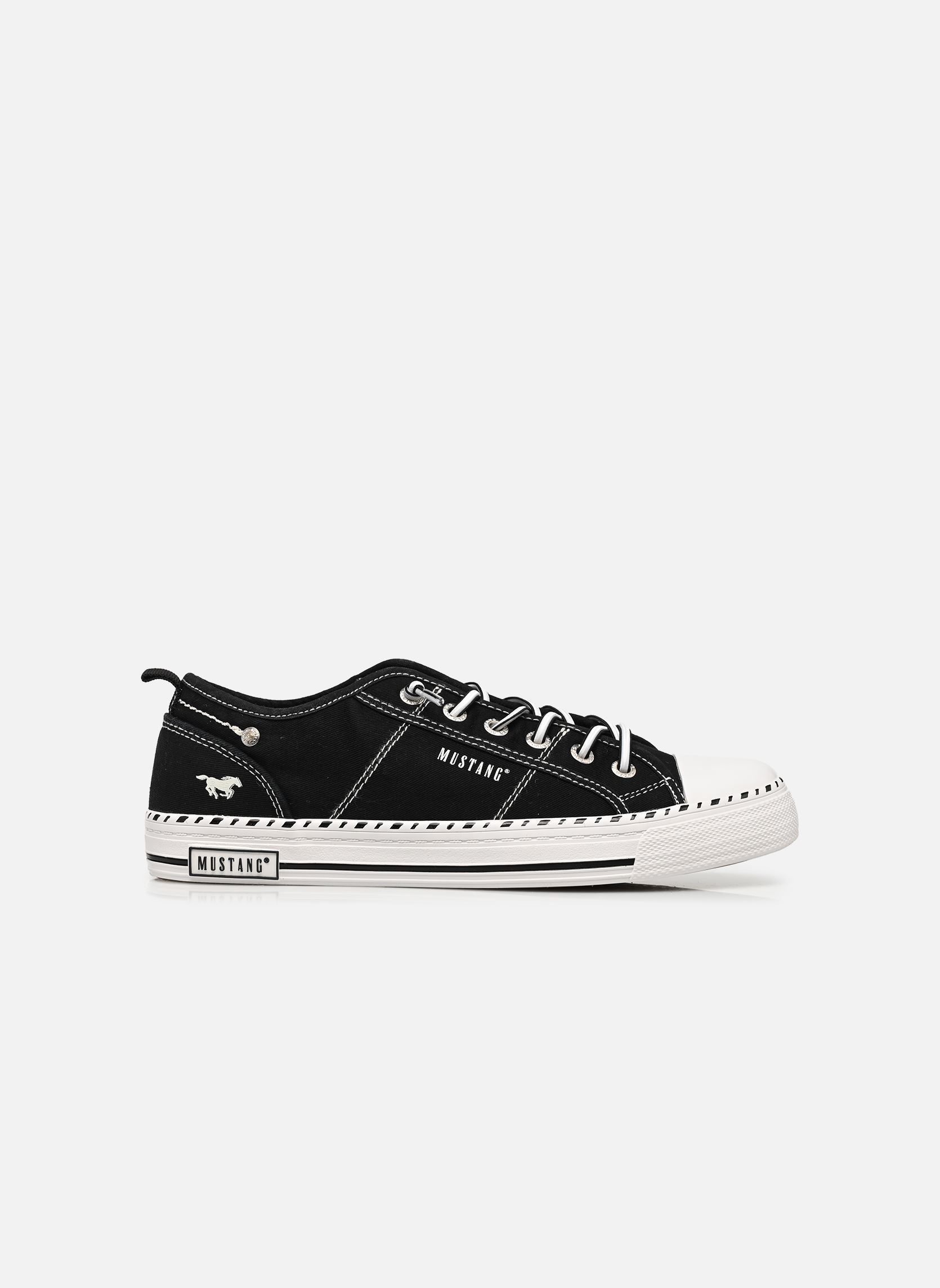 Sneaker 26M0152001 damen schwarz Mustang shoes Sneaker 26M0152001 damen schwarz Black