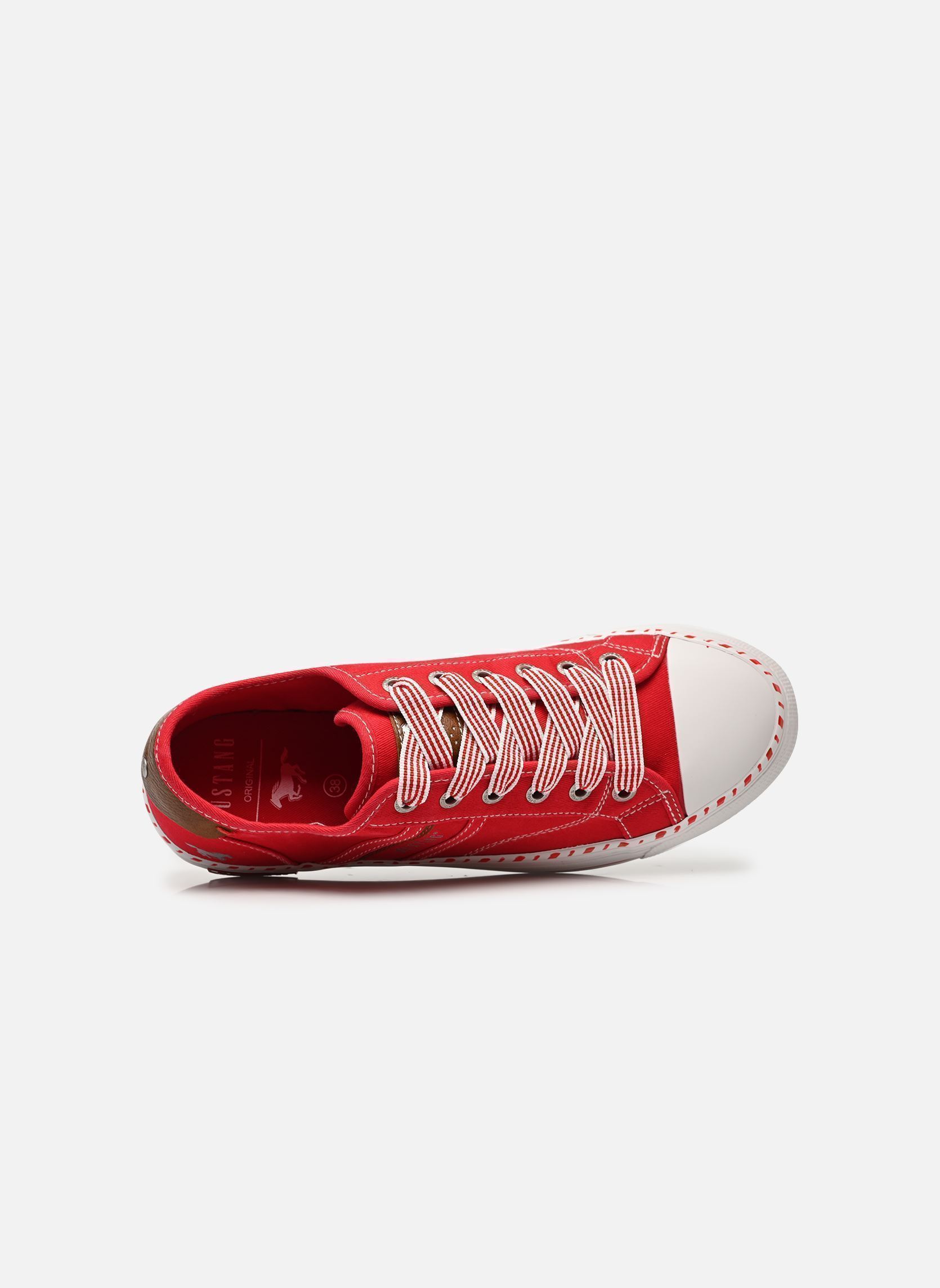 Sneaker 26M0152004 damen rot Mustang shoes Sneaker 26M0152004 damen rot Red